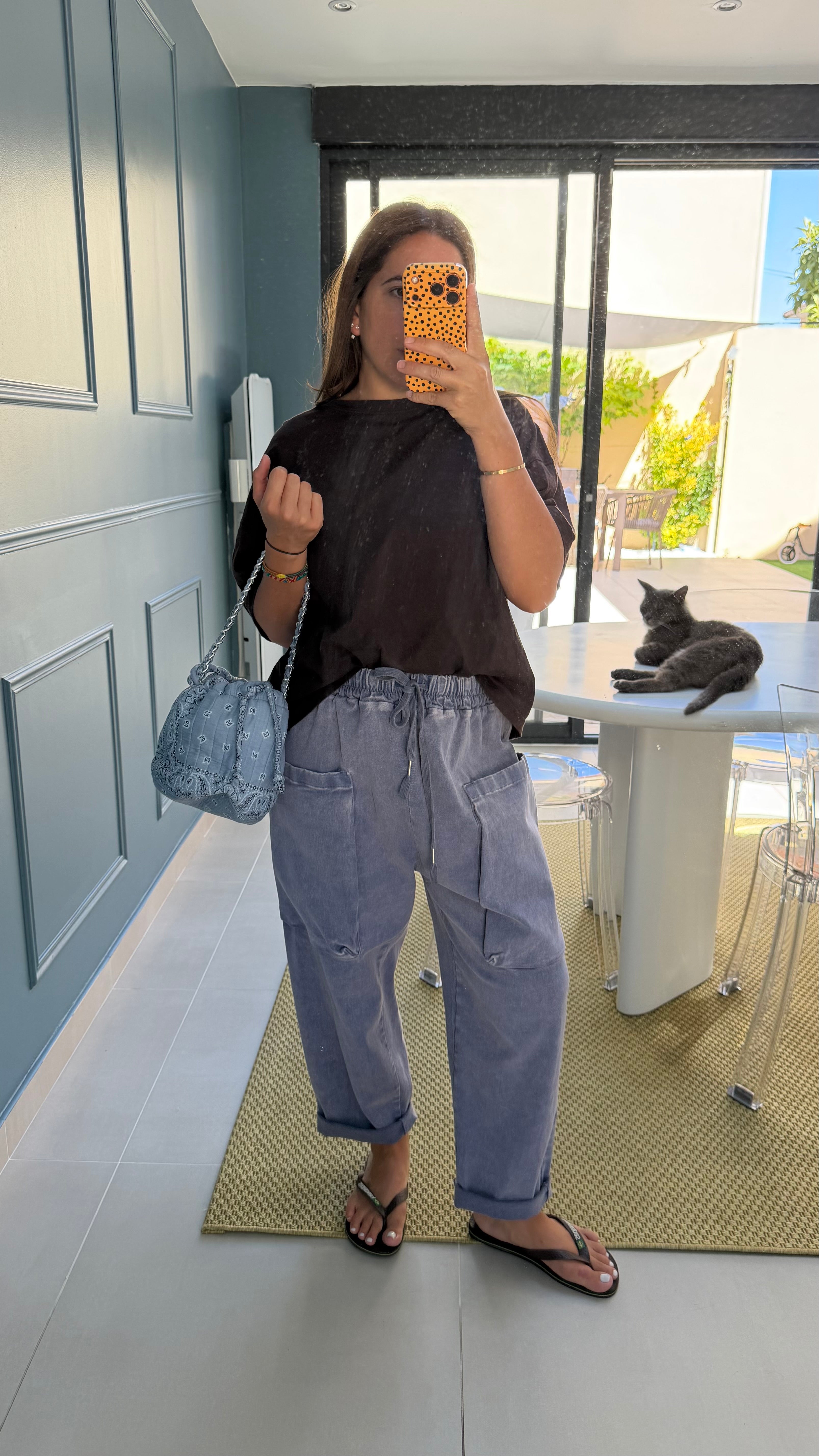 Pantalon CARGO DELAVÉ