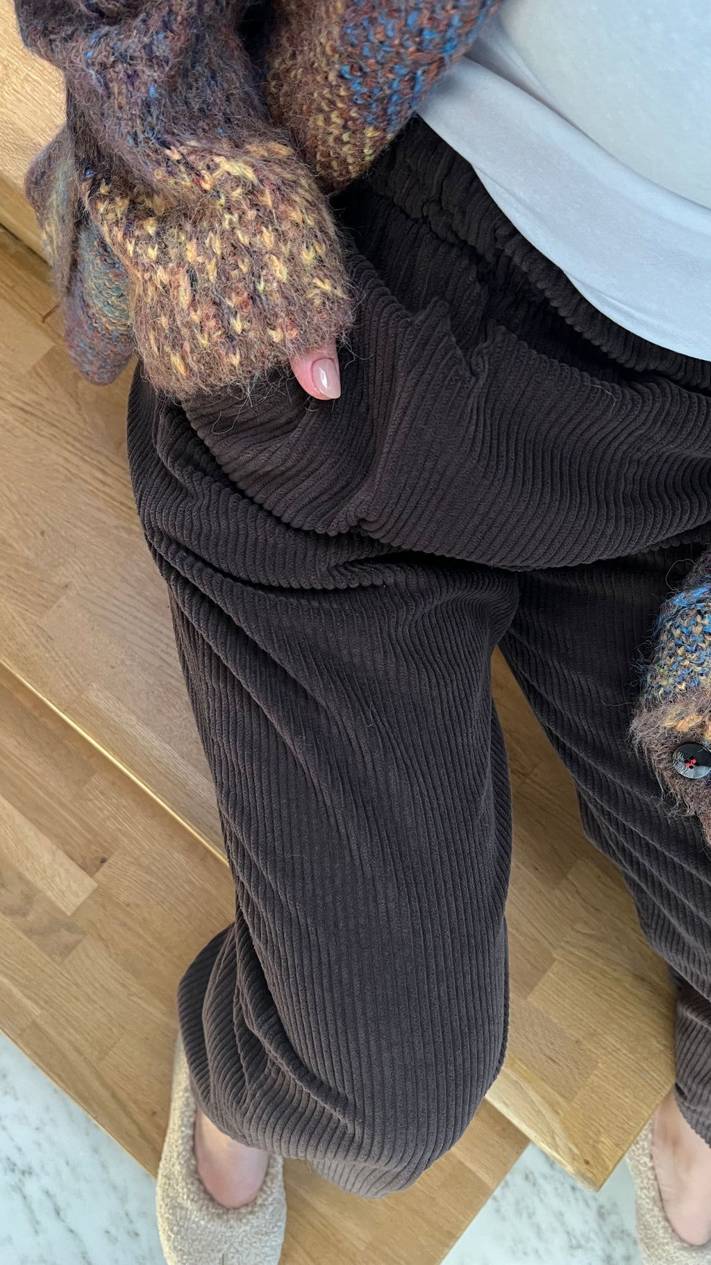 Pantalon JIP COTELÉ Marron