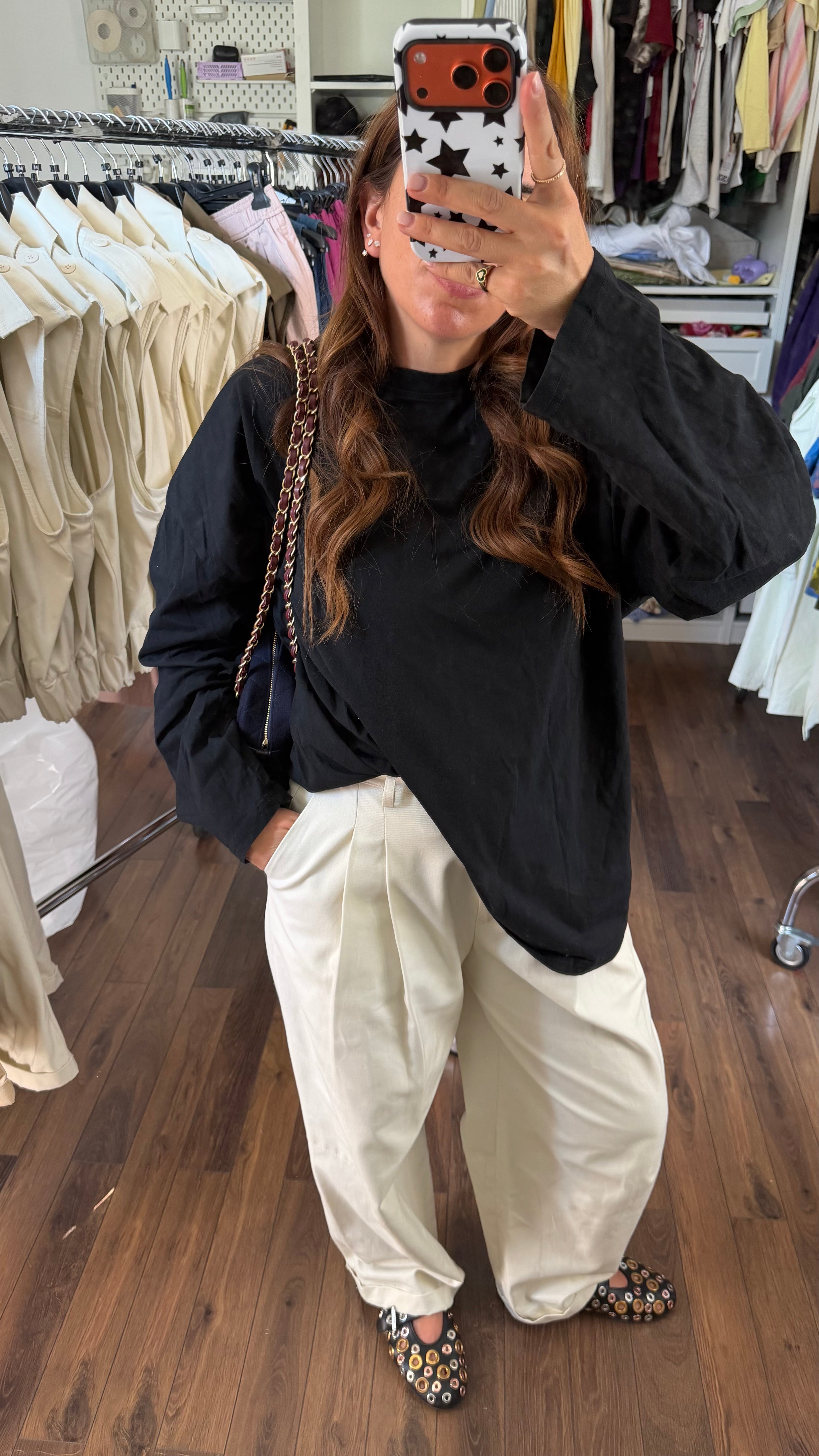 Pantalon FRANK LONG Beige