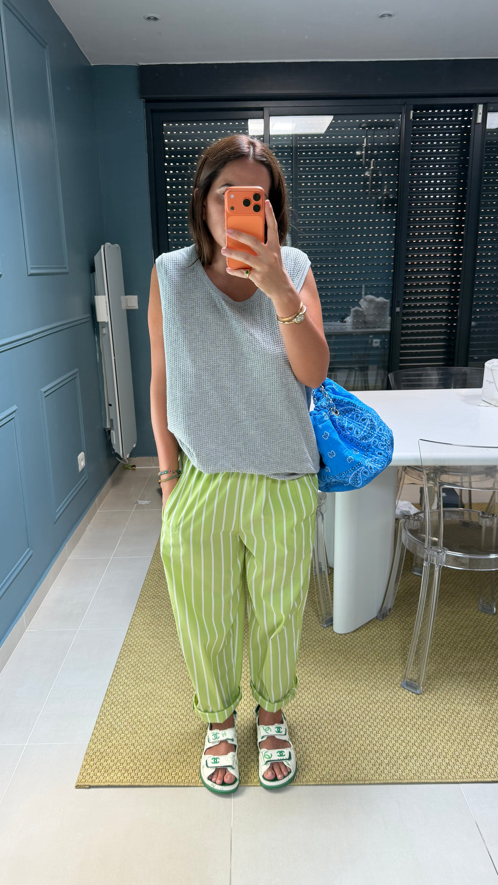 Pantalons JIP à motifs
