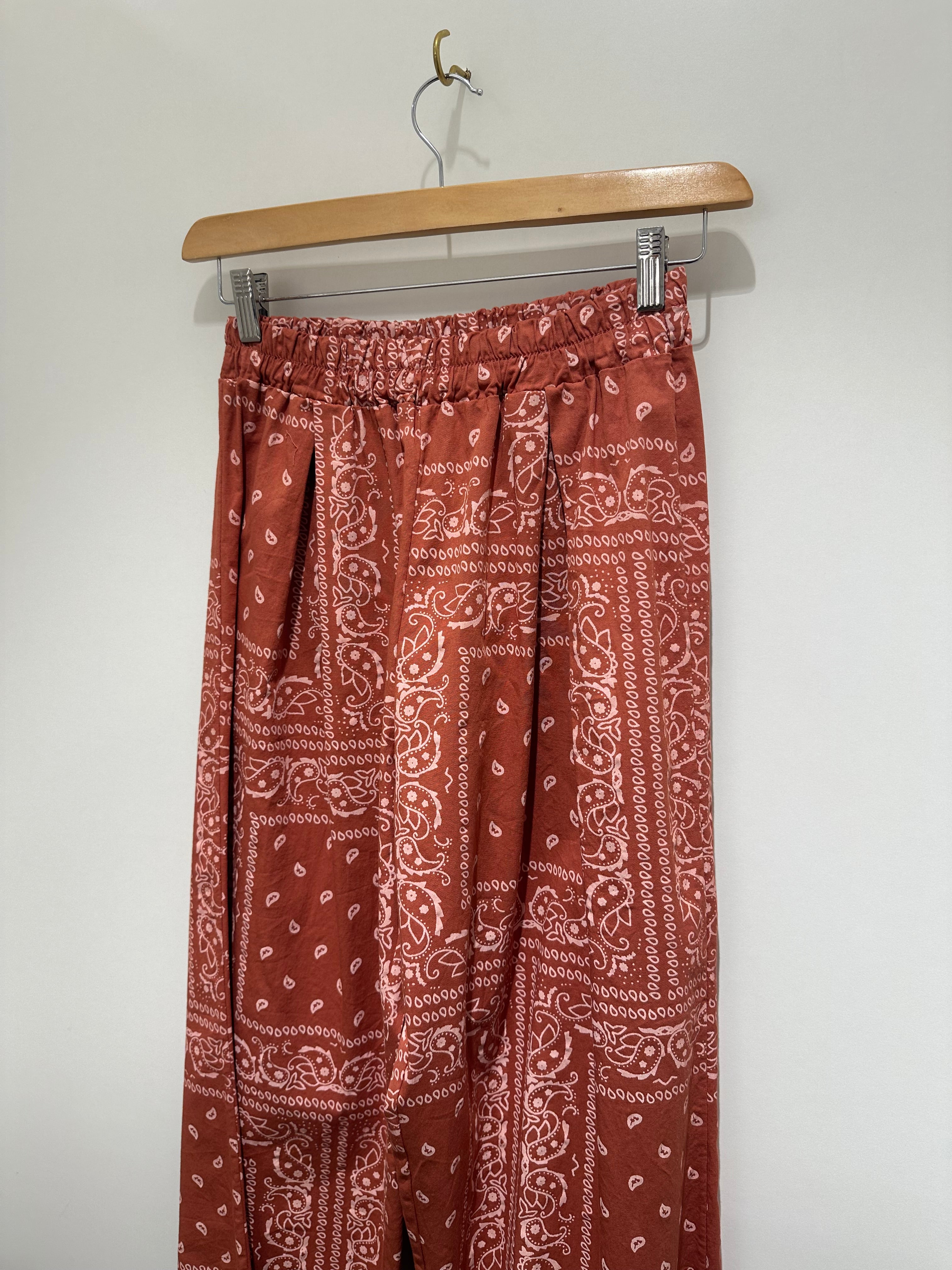 Pantalon BANDANA Terracota