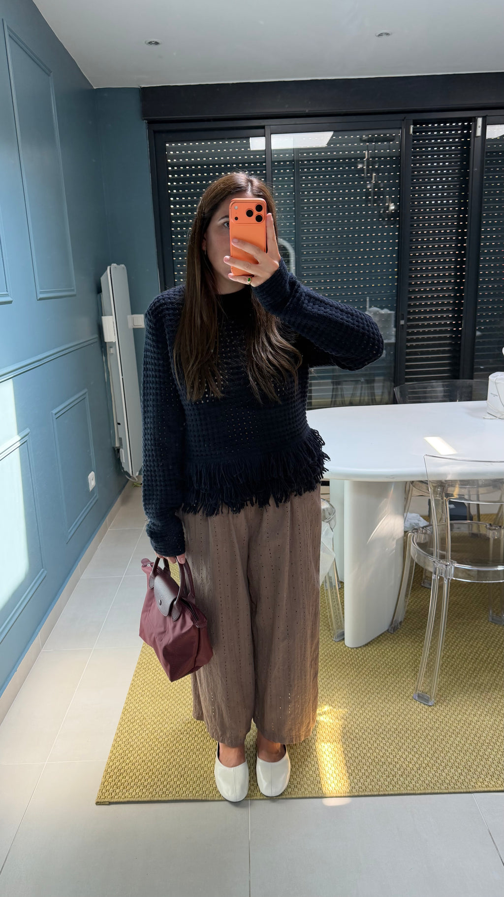 Pantalon BRODERIE