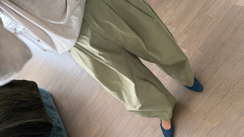 Pantalon à pinces barel