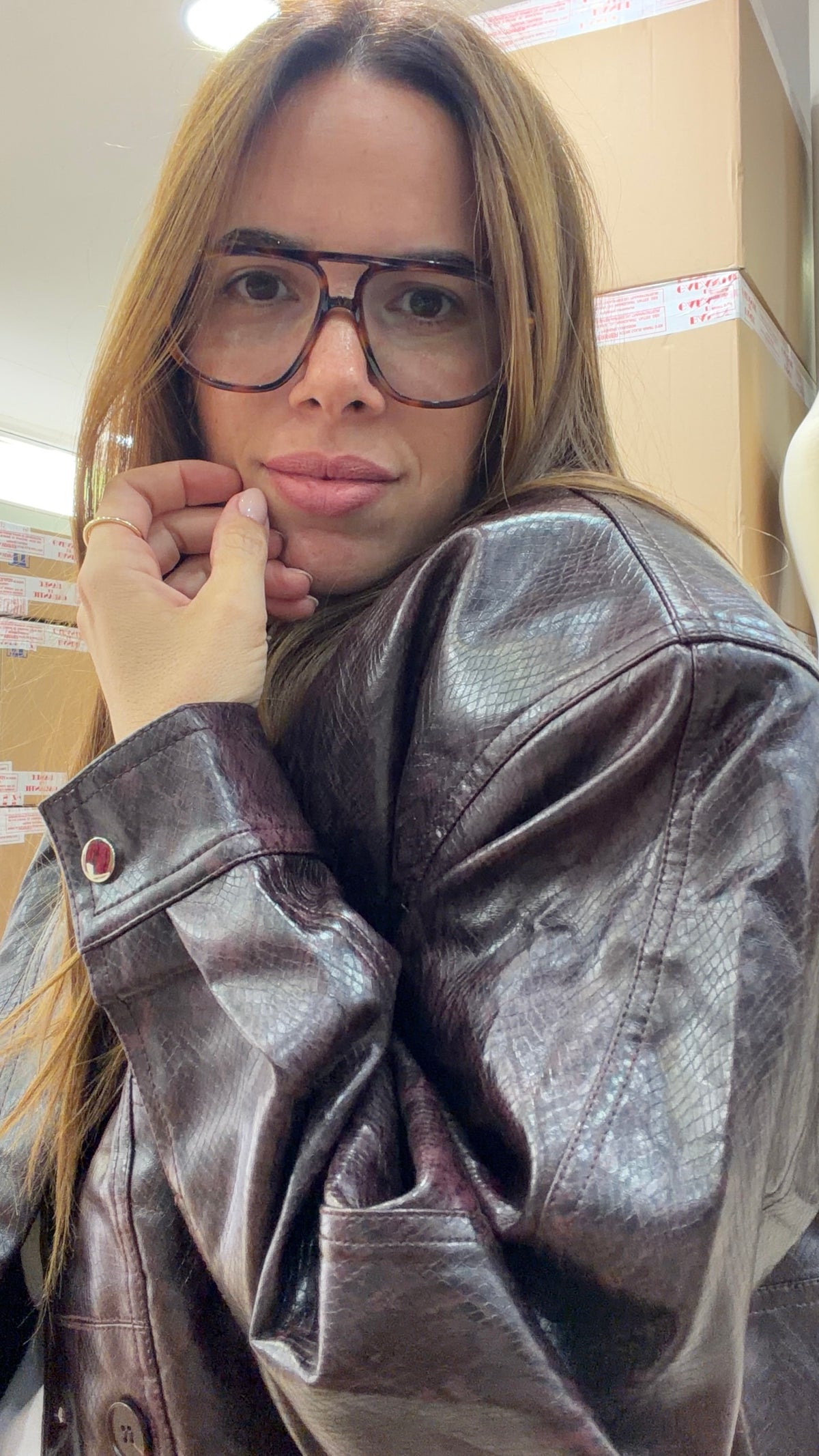 Veste SNAKE Bordeaux