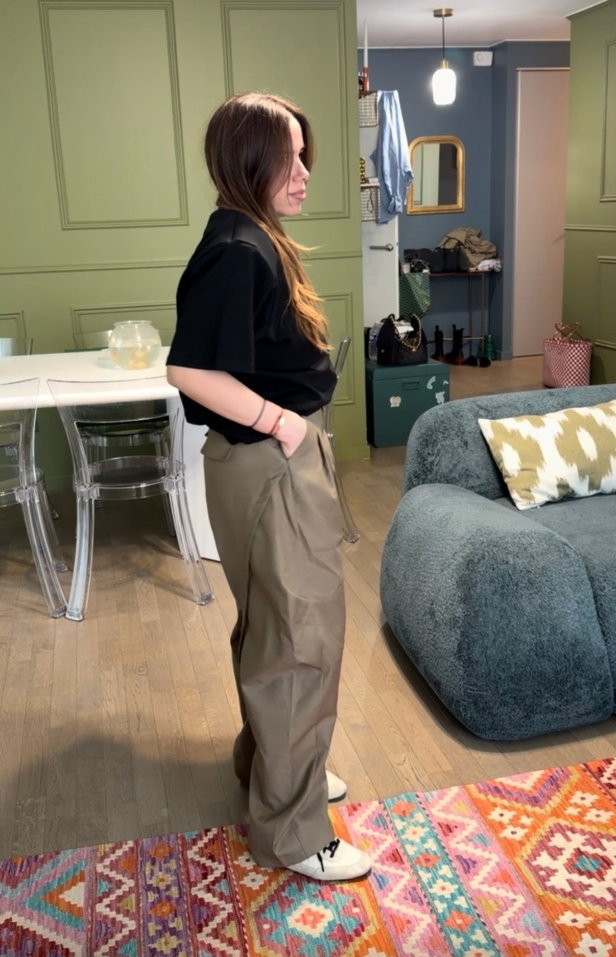 Pantalon BAREL Beige