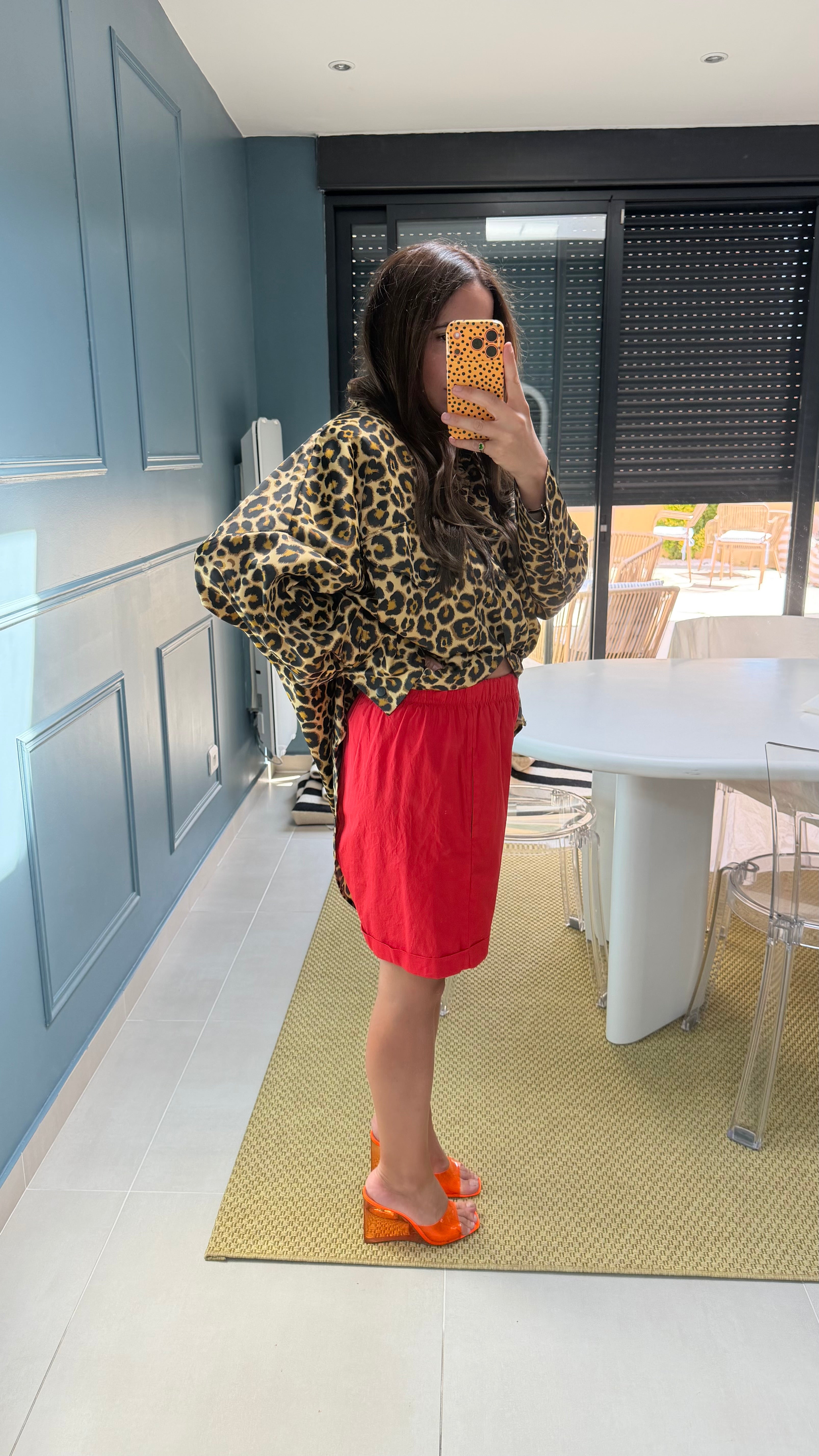 Short JIP Rouge