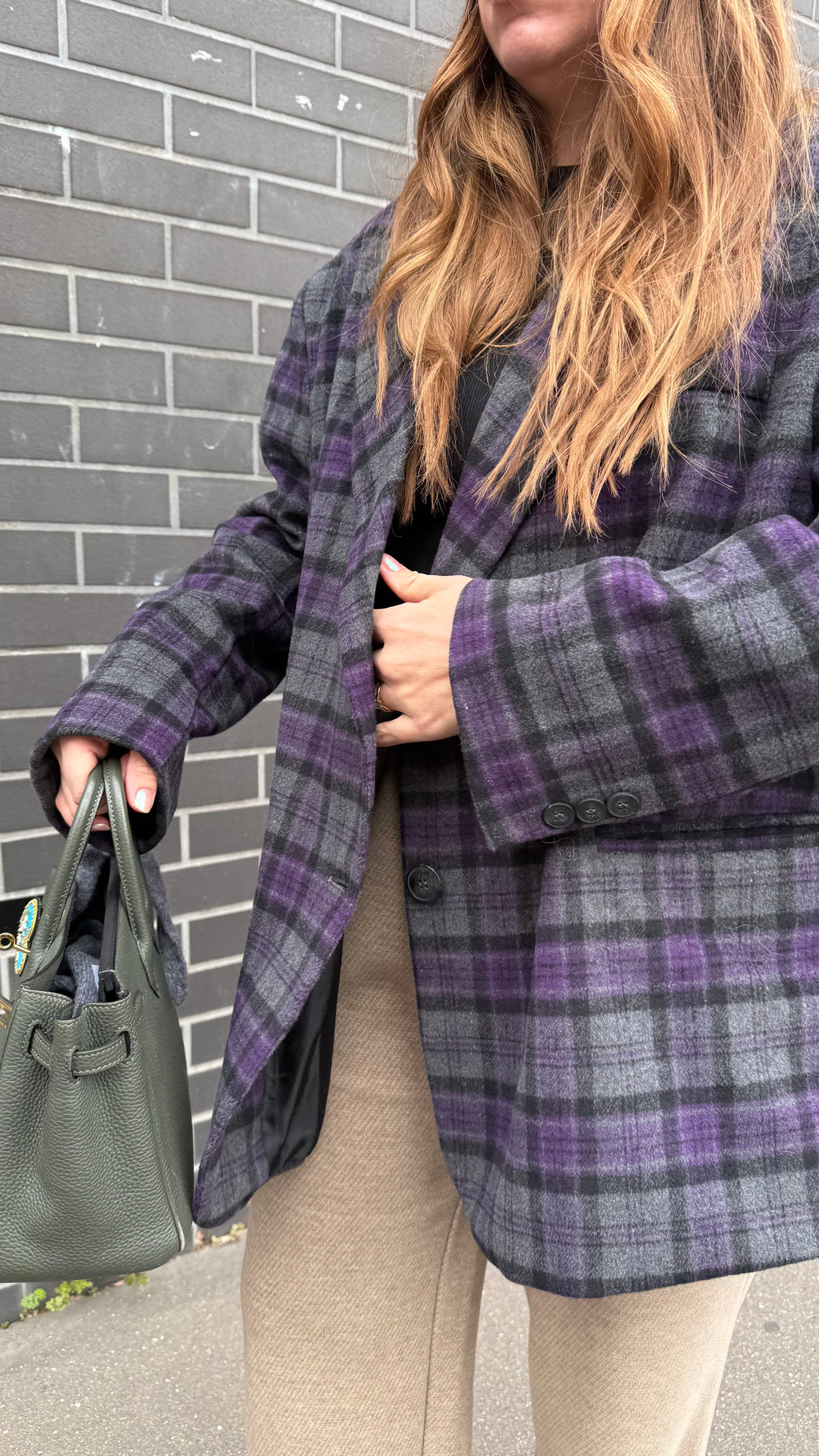 Blazer COQ Violet/Gris