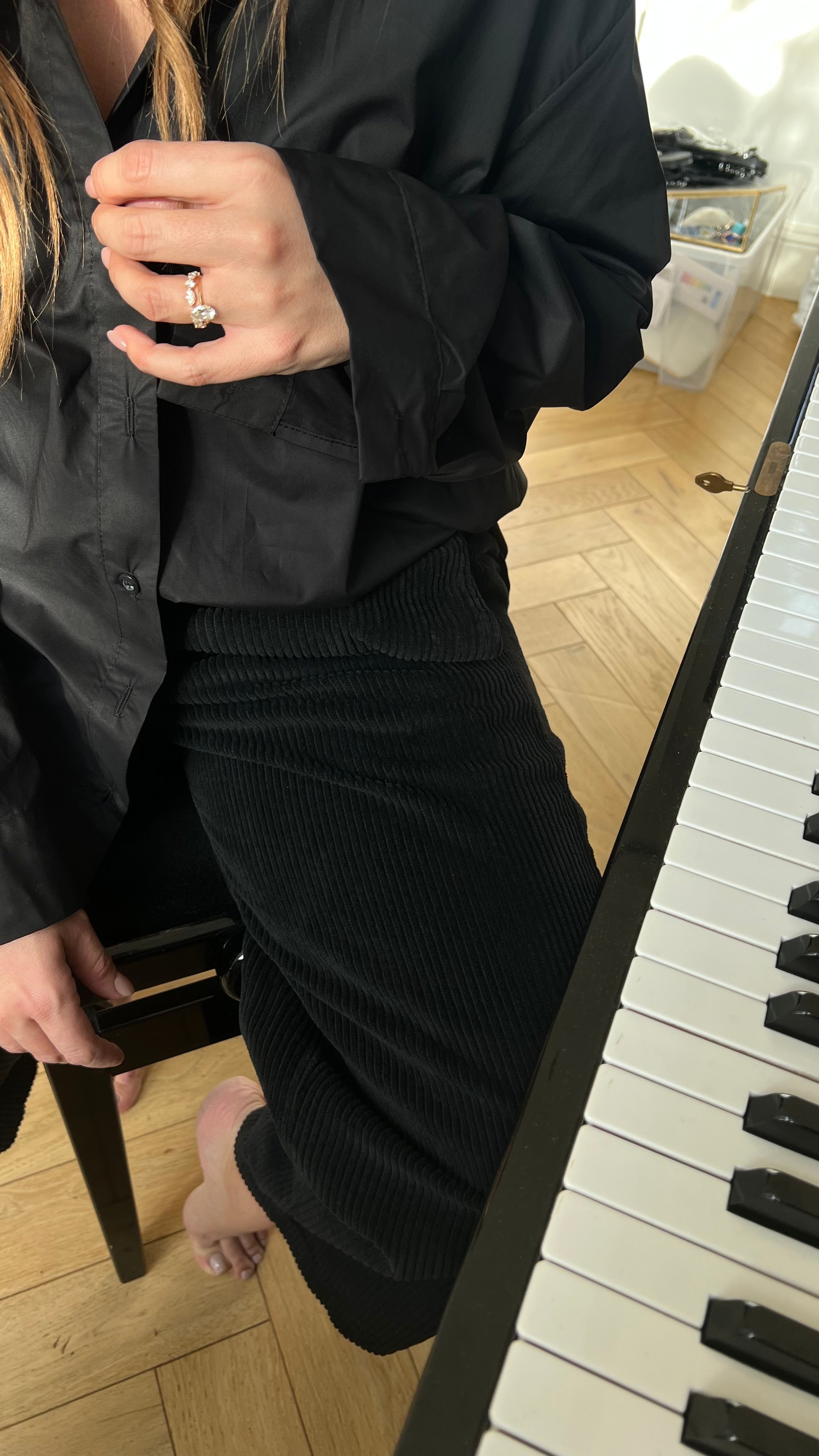 Pantalon JIP COTELÉ Noir