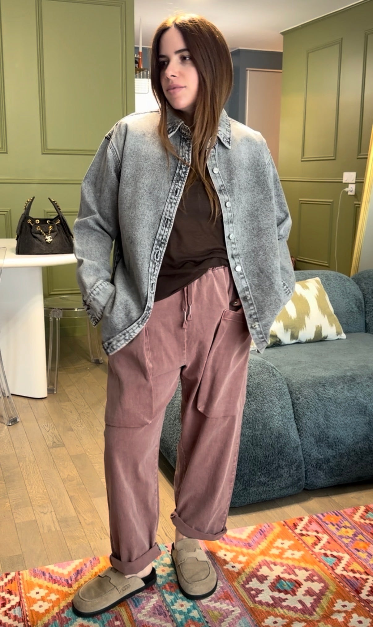 Pantalon CARGO DELAVÉ