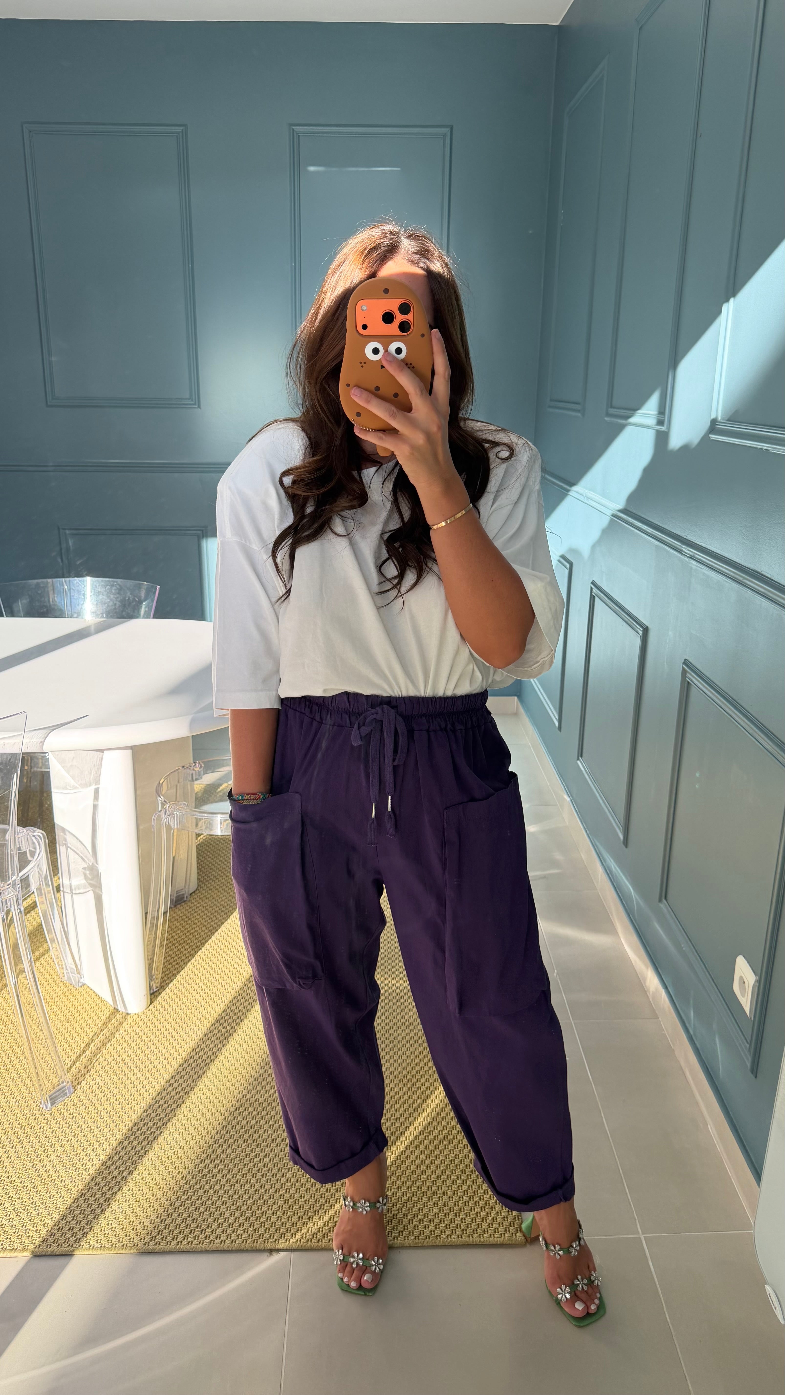 Pantalon CARGO POPELINE