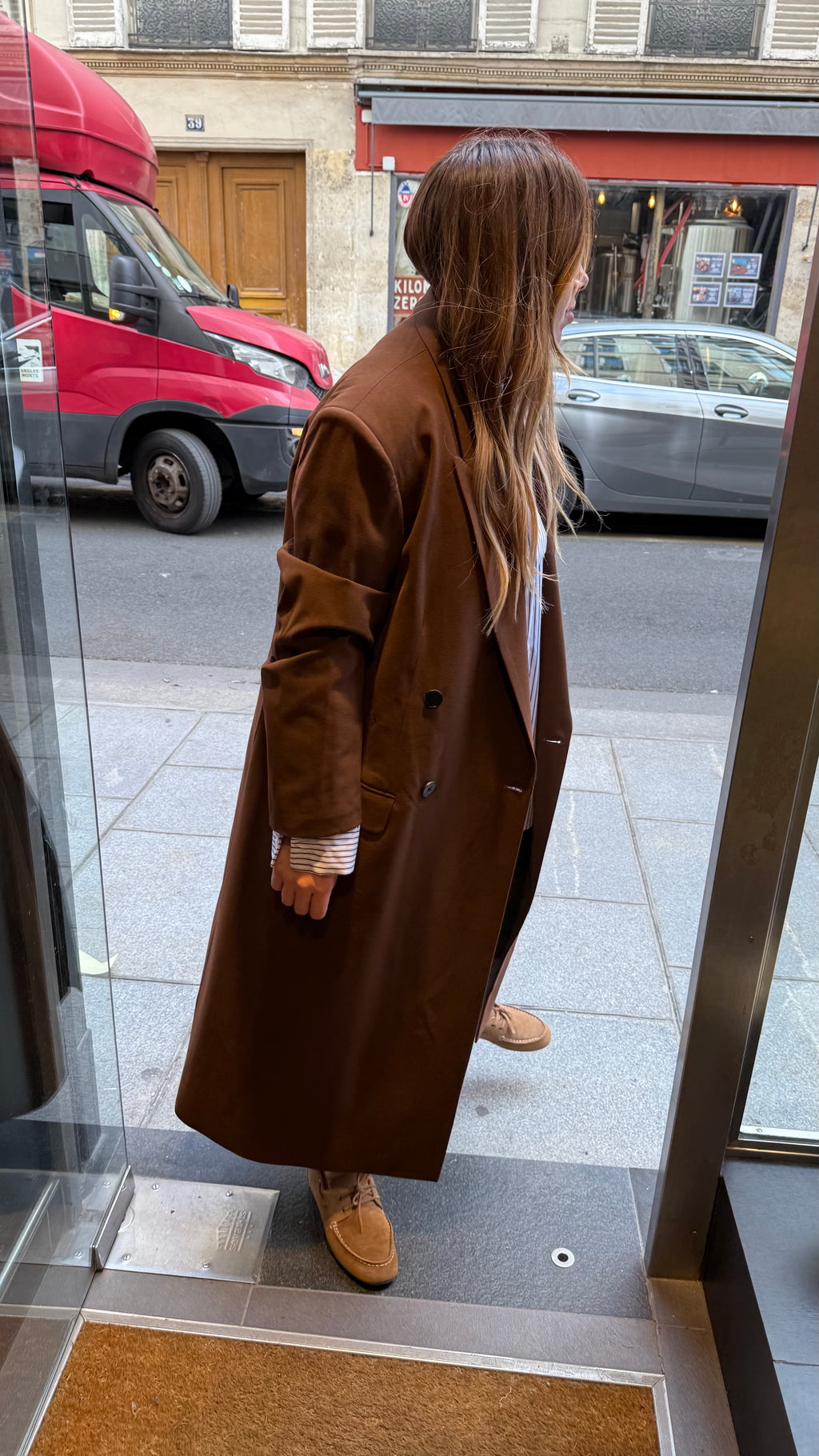 Manteau TALL Marron