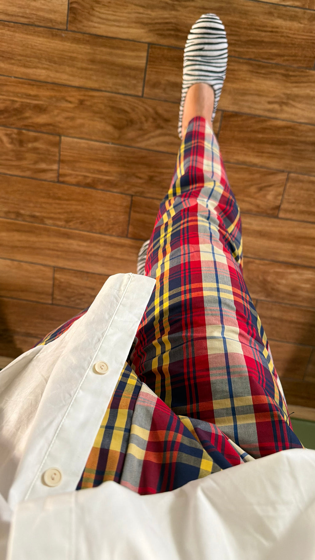 Pantalons JIP à motifs