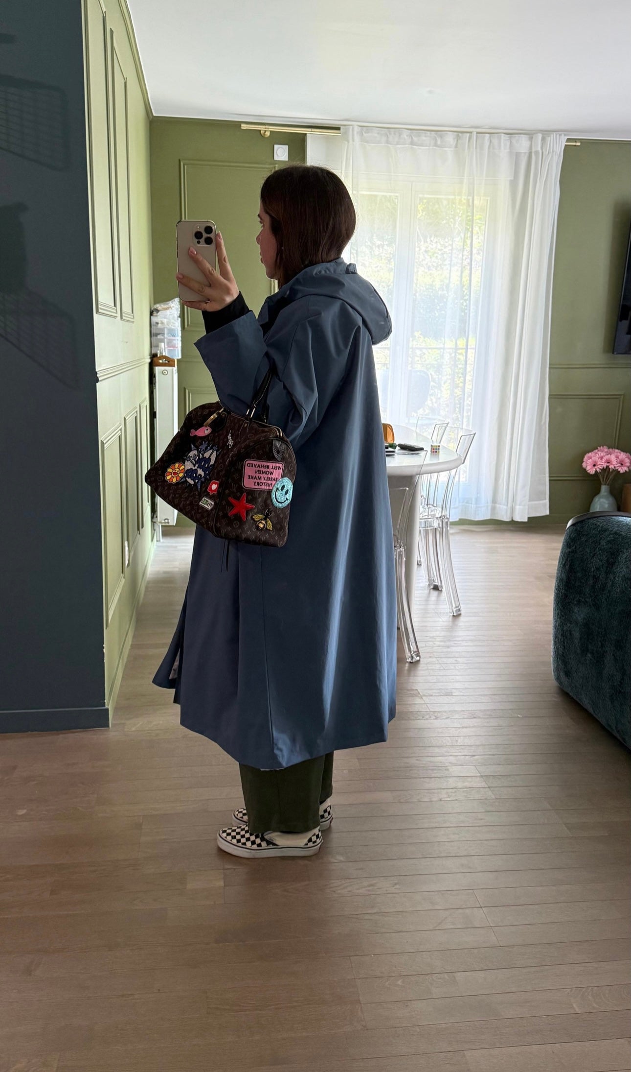 Parka CIRÉ Bleu