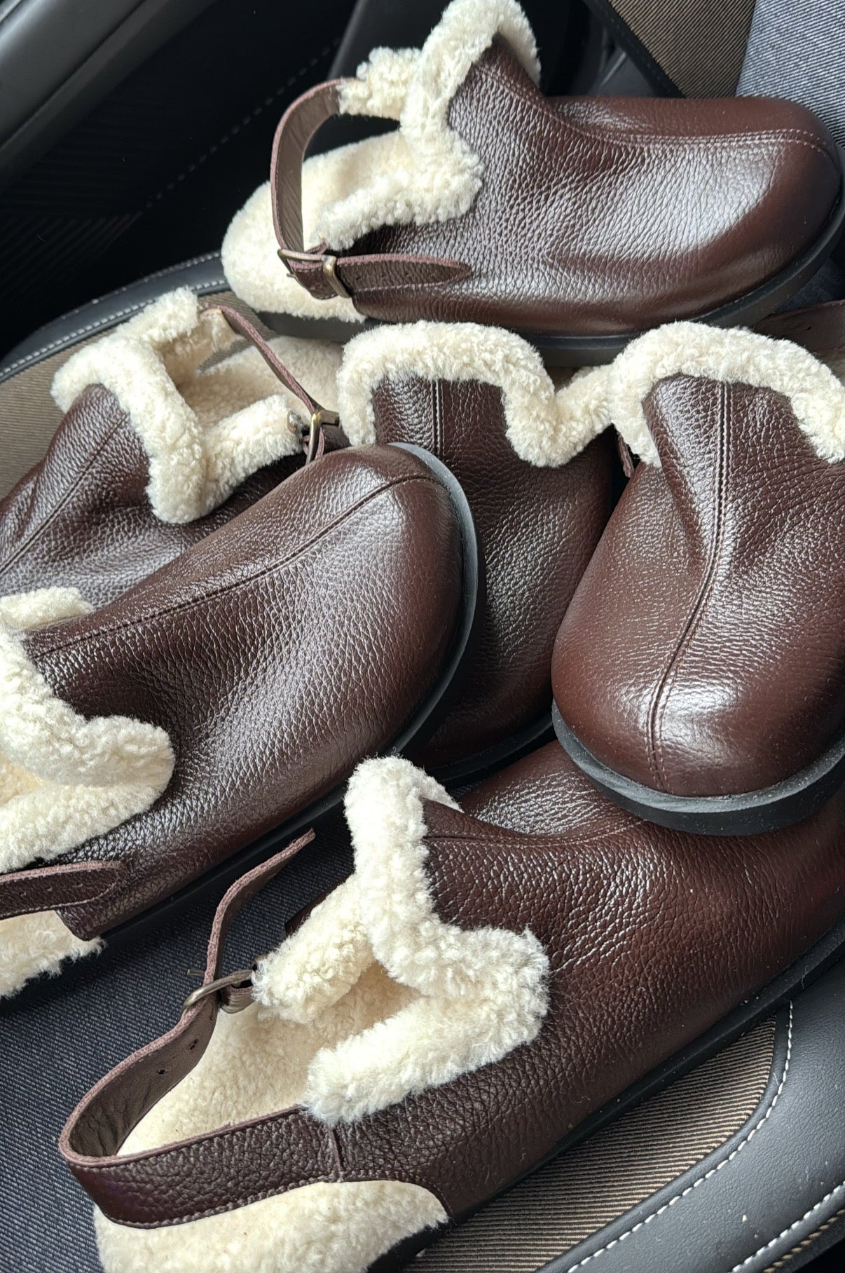 Mules ZAMKOVA Cuir Marron