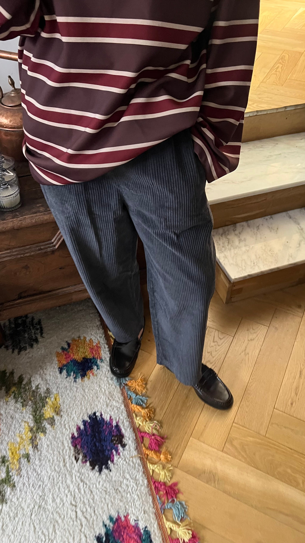 Pantalon JIP COTELÉ Gris