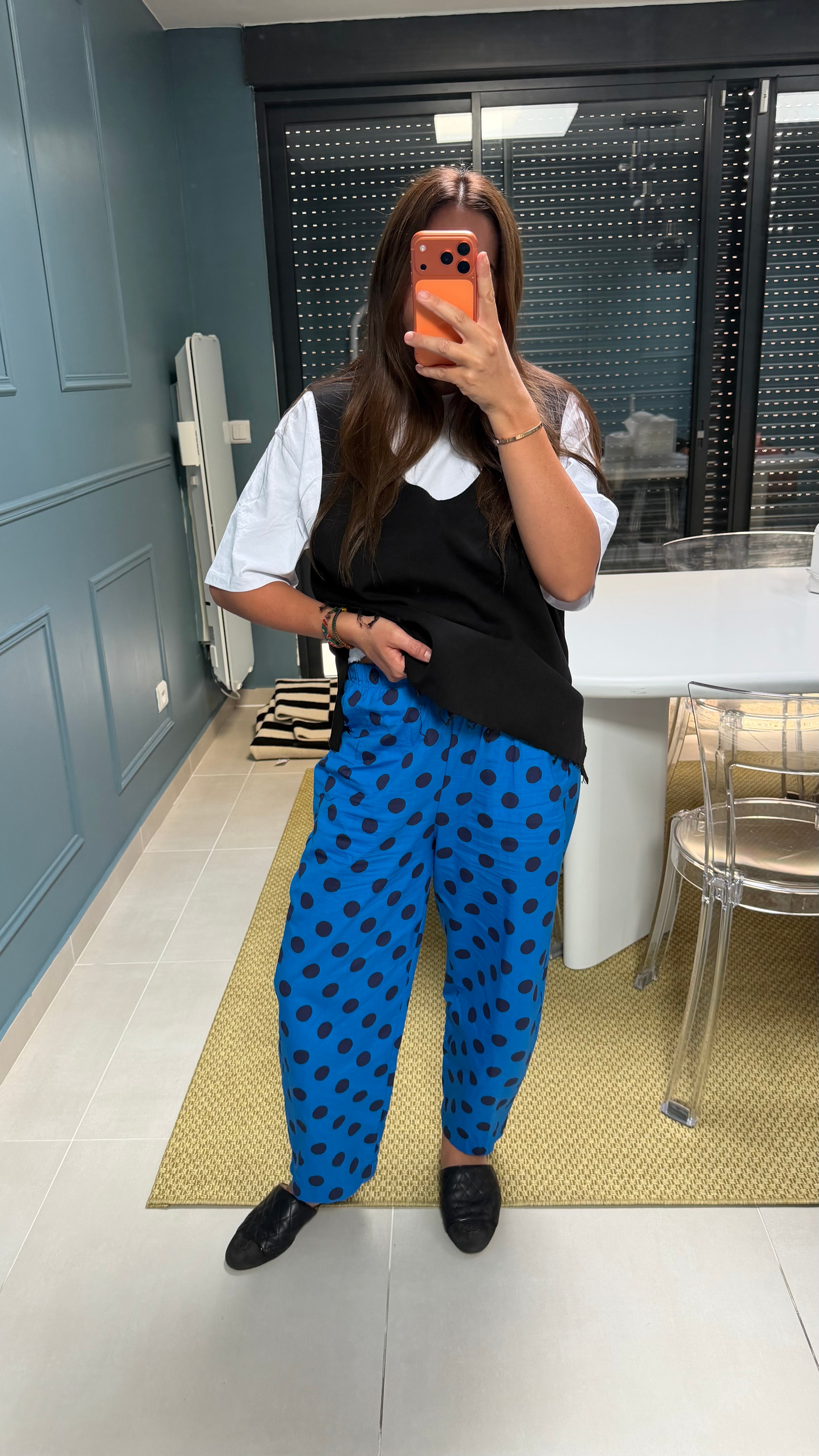 Pantalons JIP à pois