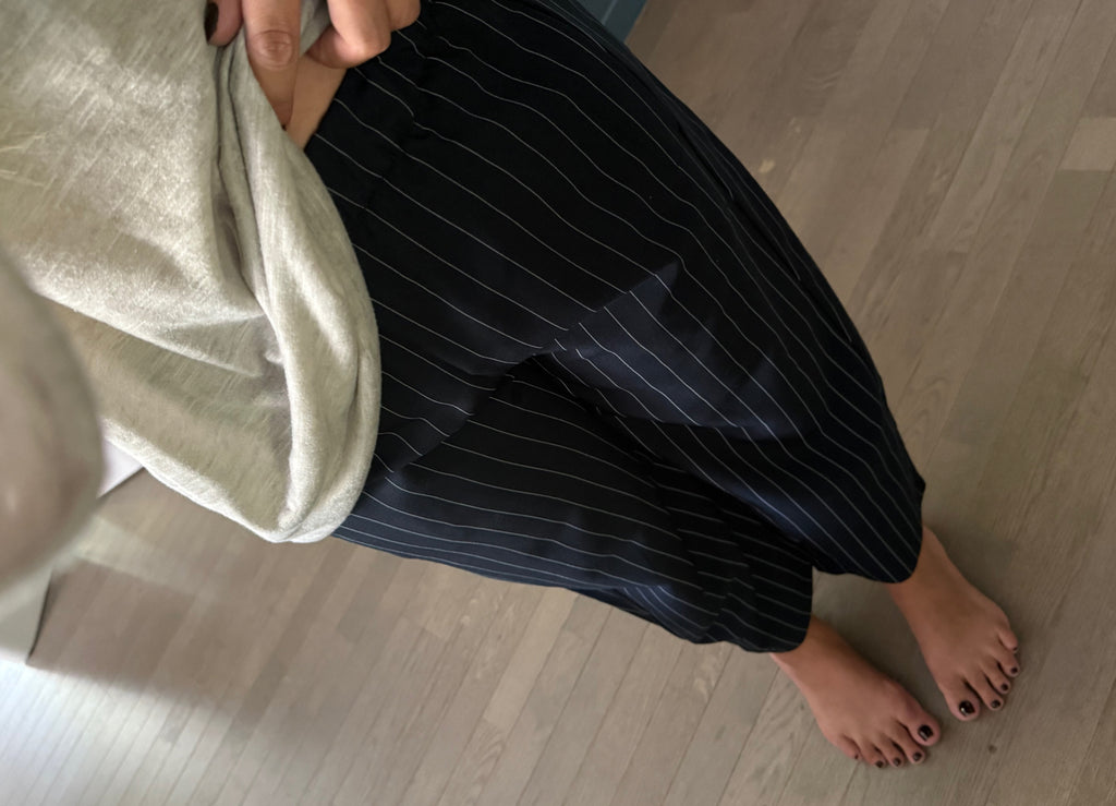 Pantalon JIP RAYE Bleu marine