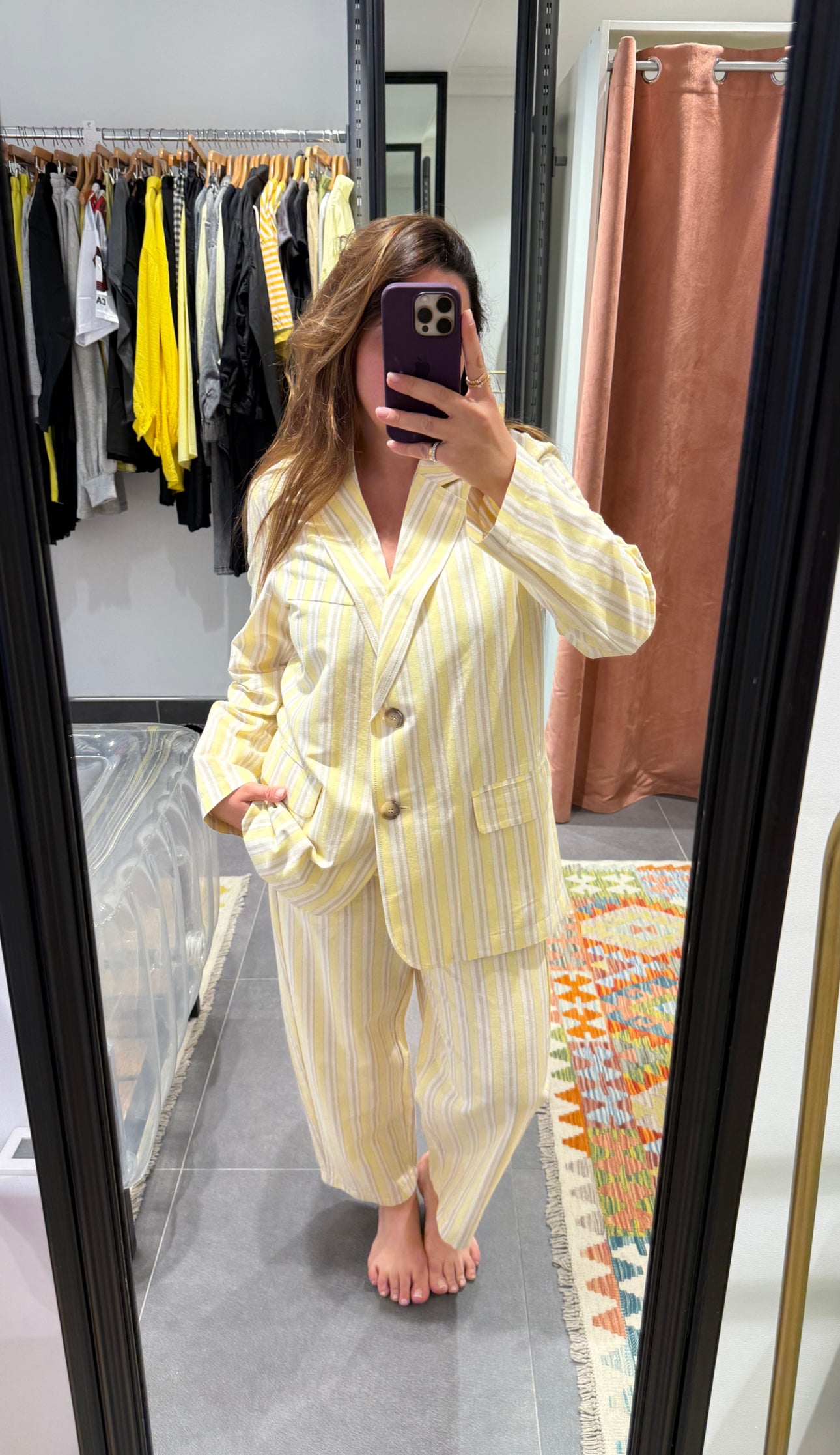 Veste TRIO Jaune