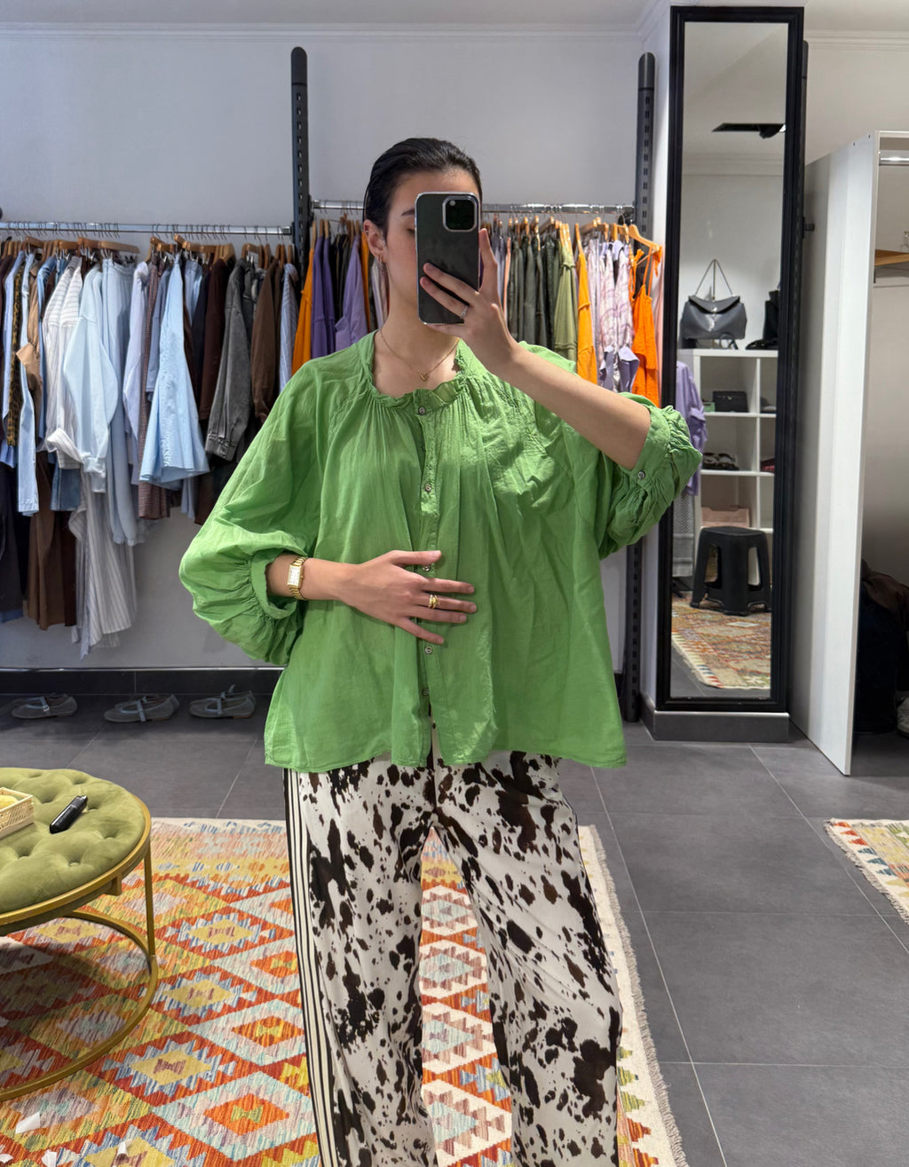 Blouse NICE Vert