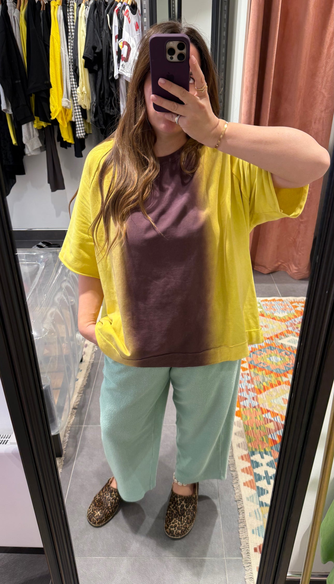 T-shirt MUSTARD Jaune