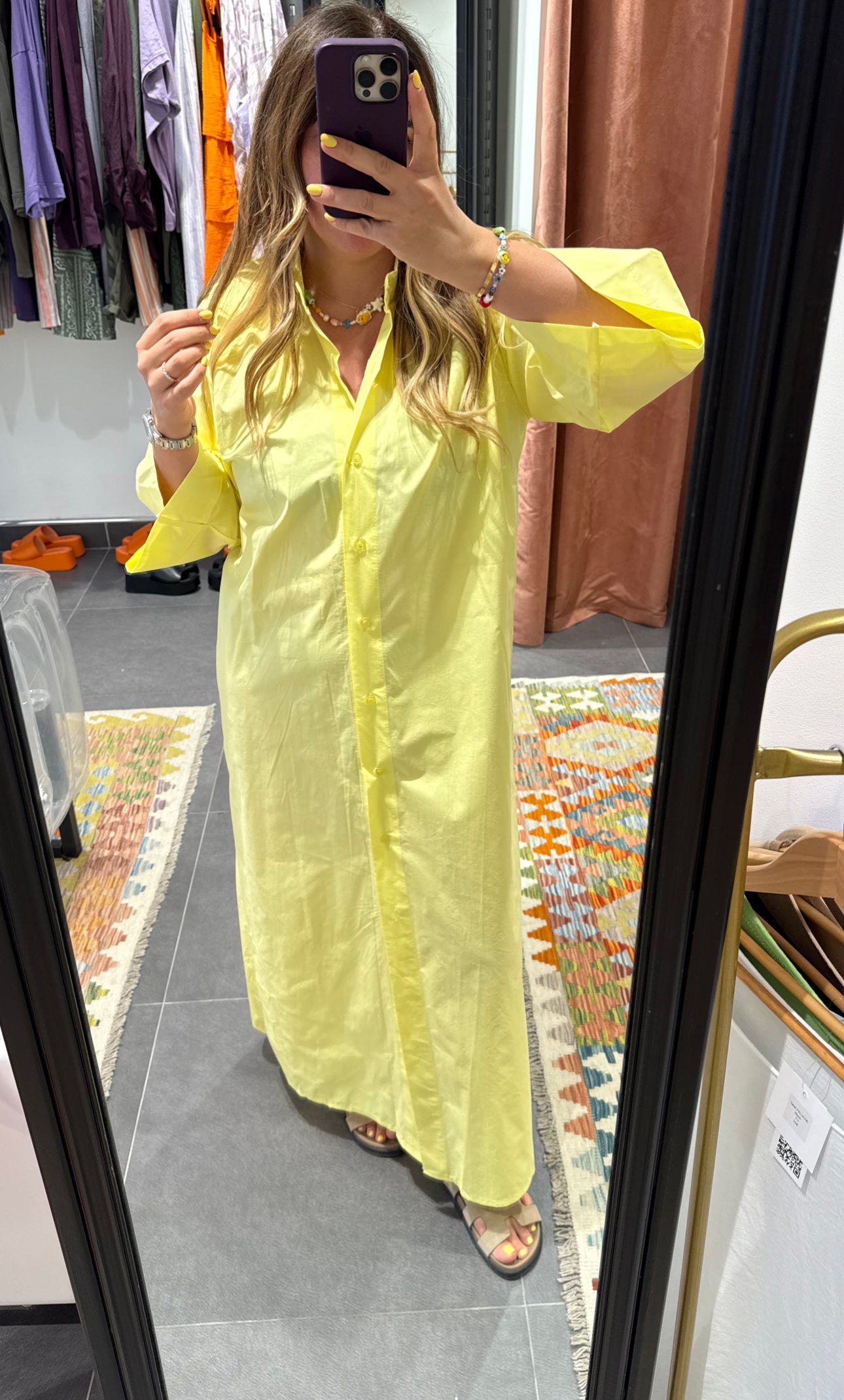 Robe AYA Jaune