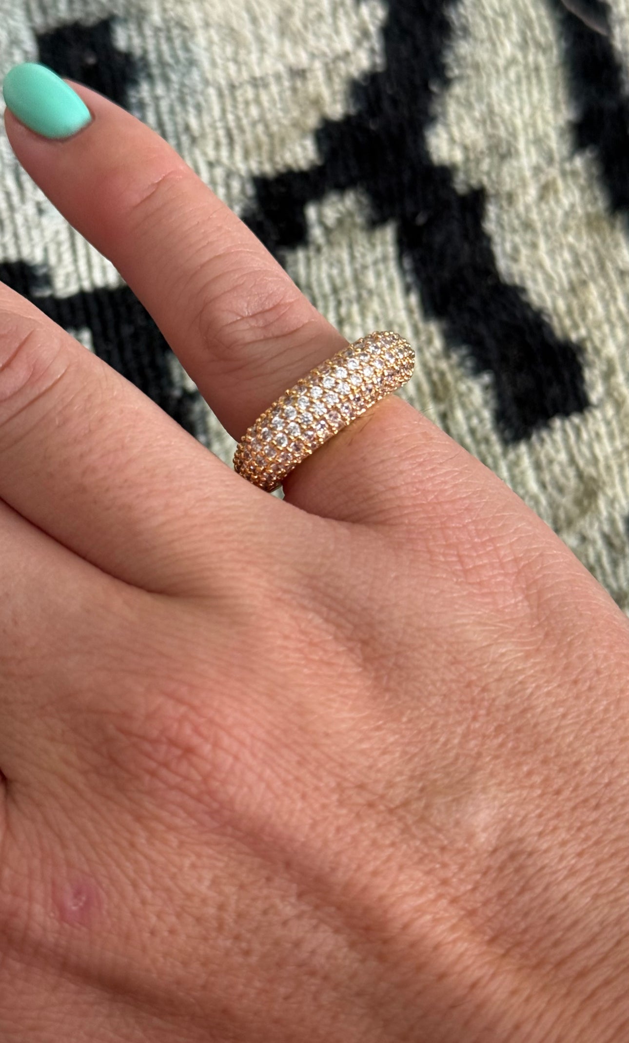 EXCLUSIF Bague plaqué or T50