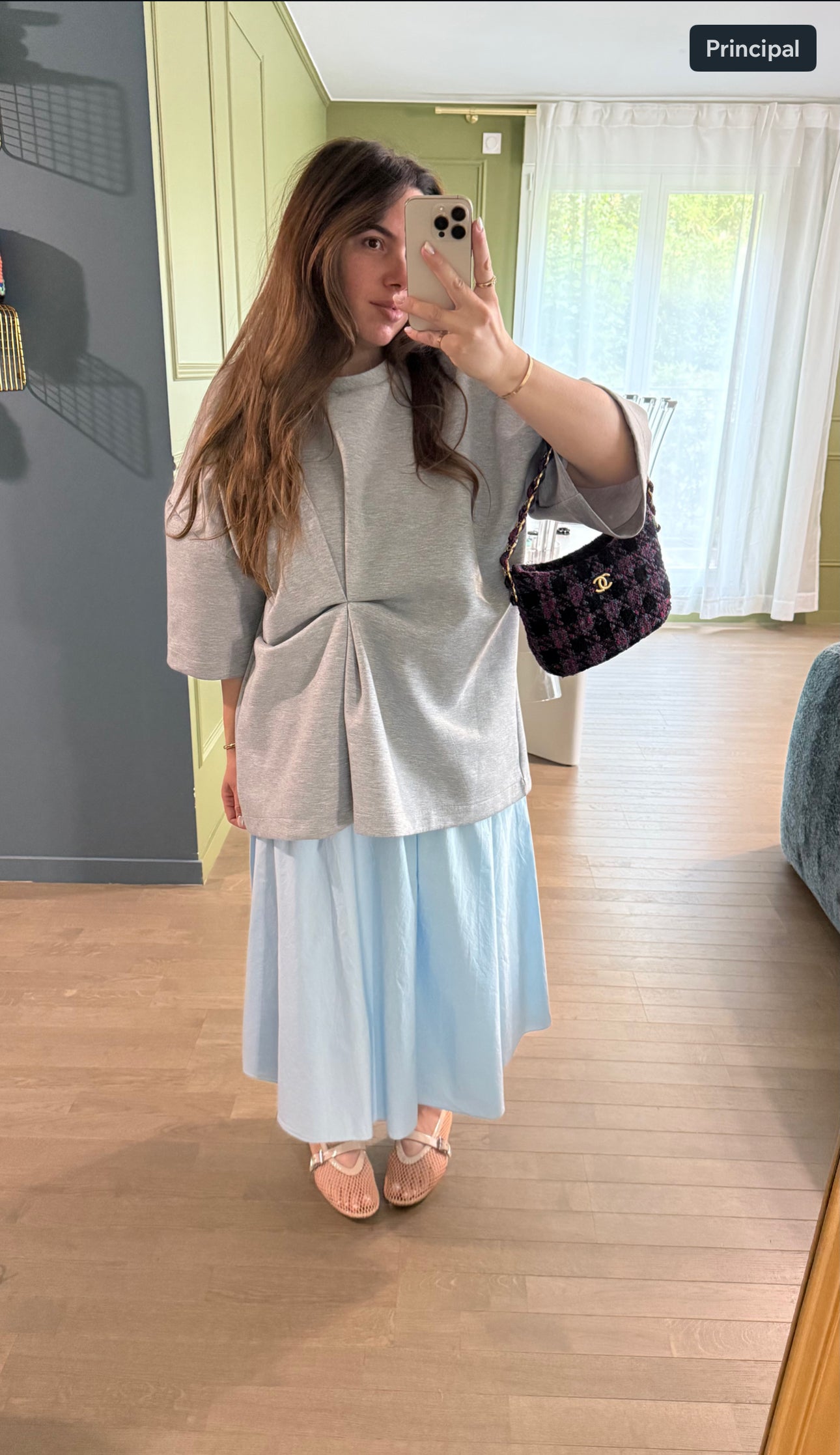 Jupe SANDRA Bleu