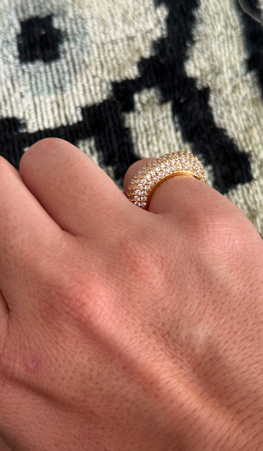 EXCLUSIF Bague plaqué or T50