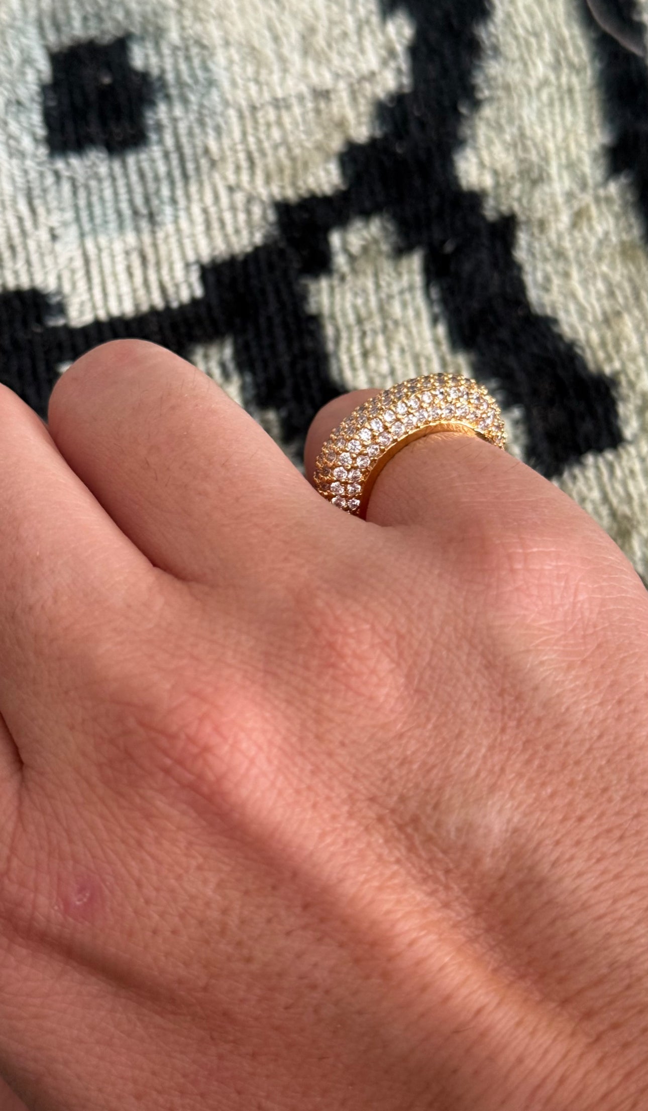 EXCLUSIF Bague plaqué or T50