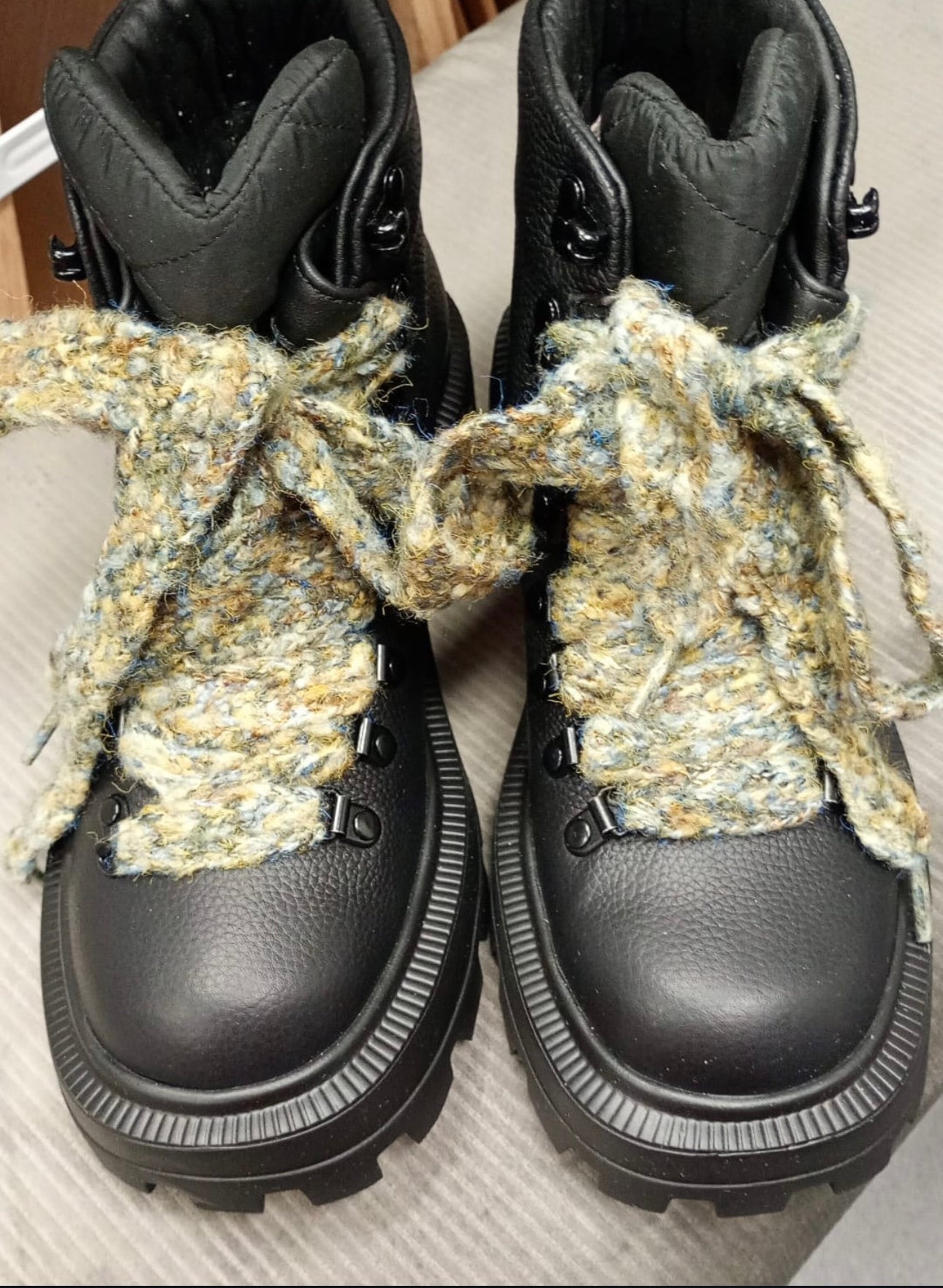 Boots LEATHER Noir