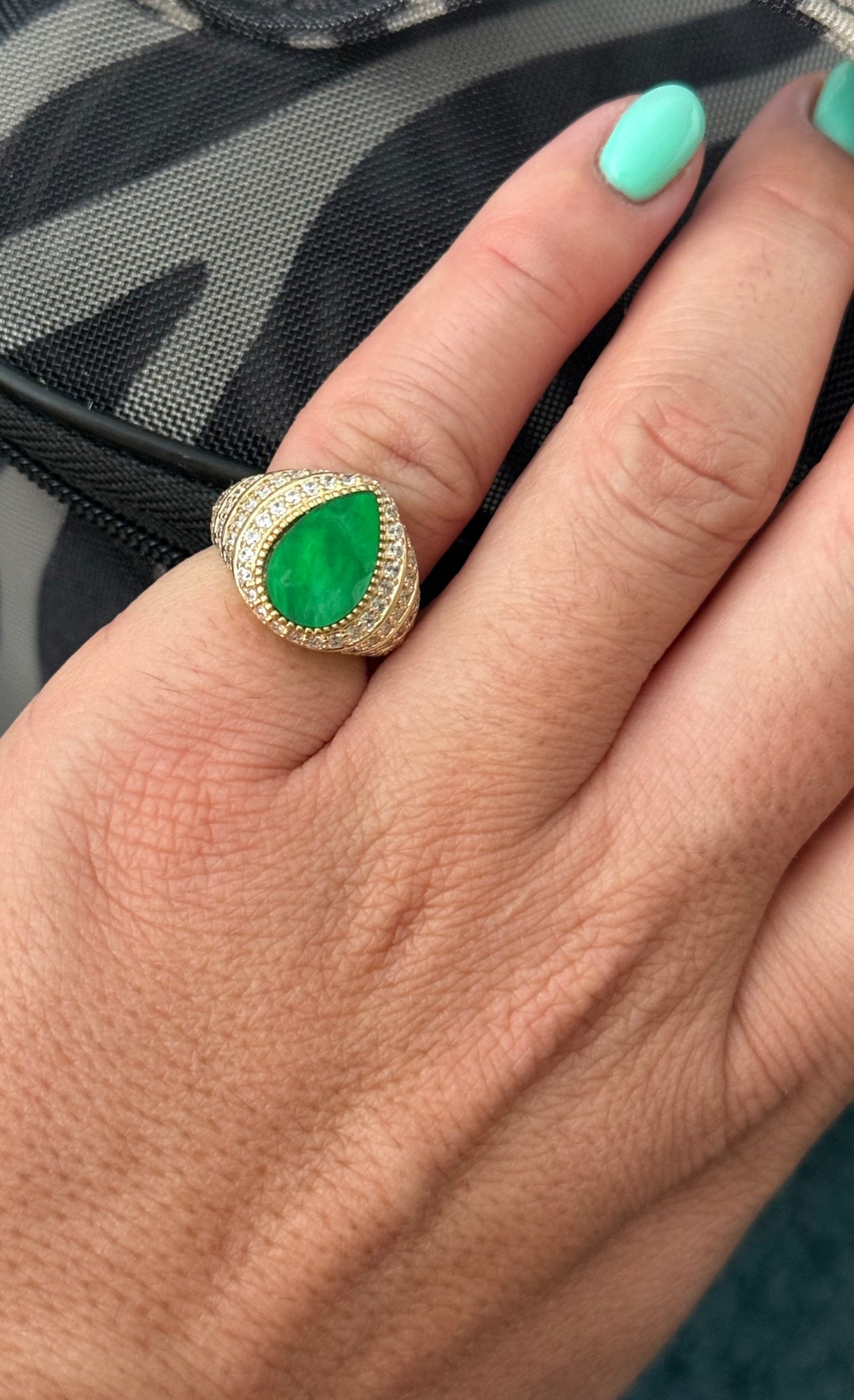 EXCLUSIF Bague plaqué or T46