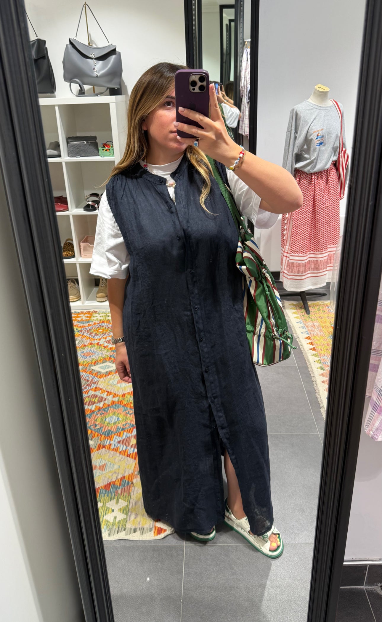 Robe ZEINA Bleu Marine