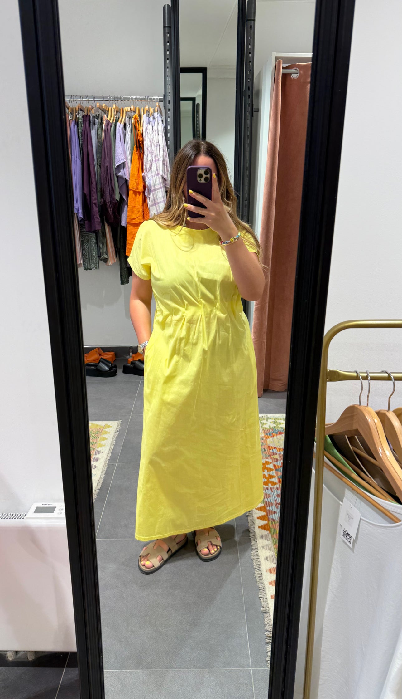 Robe CLASSY Jaune