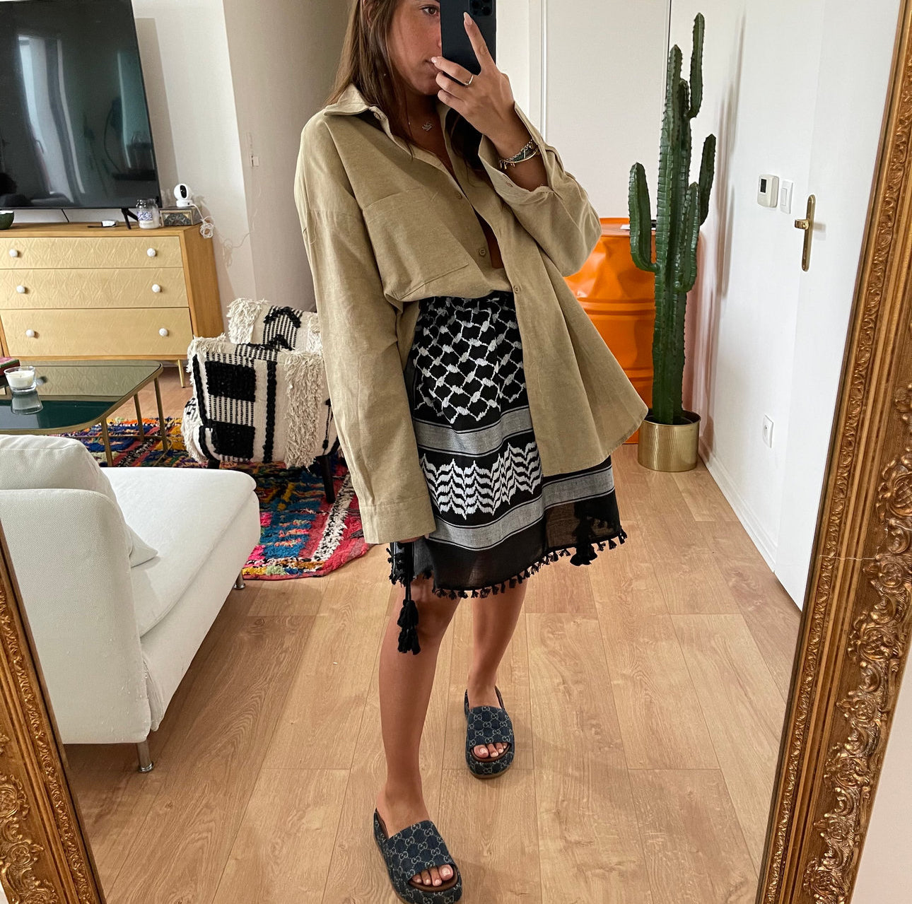 Jupe KEFFIEH Limited Edition Noir