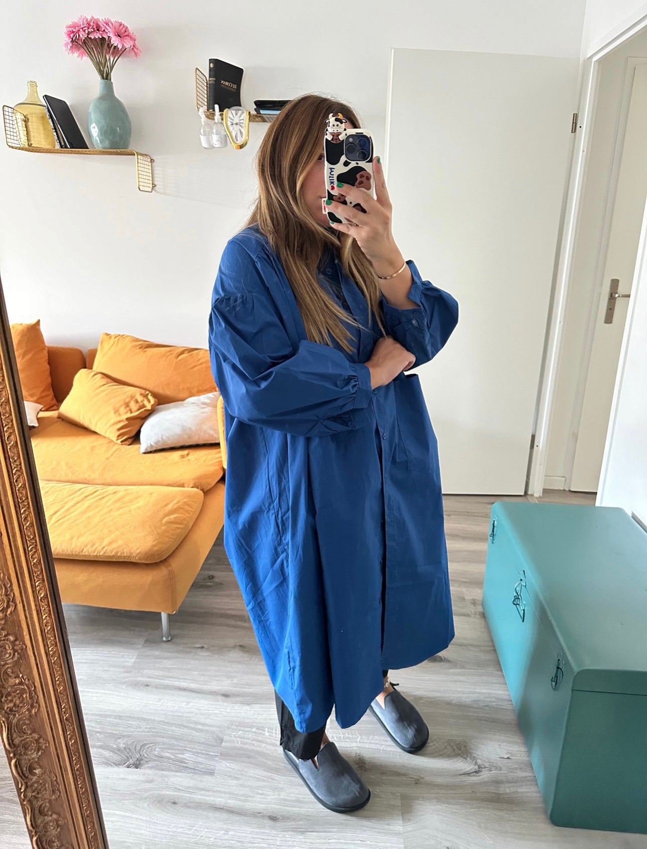 Chemise MEY Bleu Roi