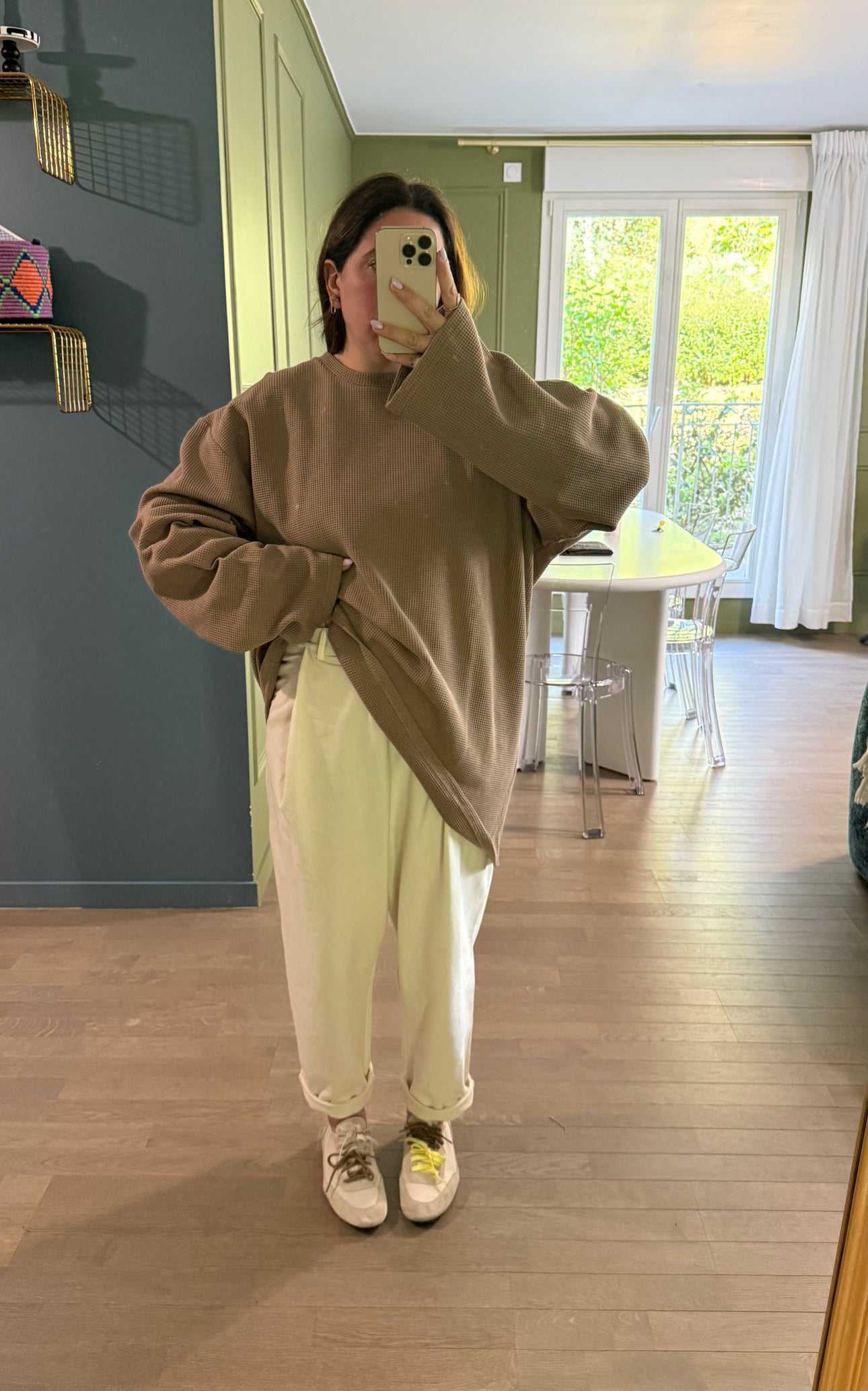 Pantalon JOG Sarouel Beige