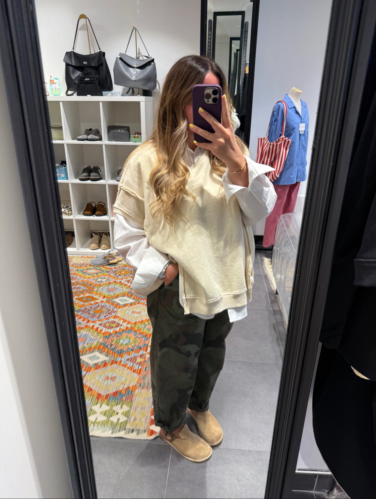 Pantalon CAMOUFLAGE Kaki