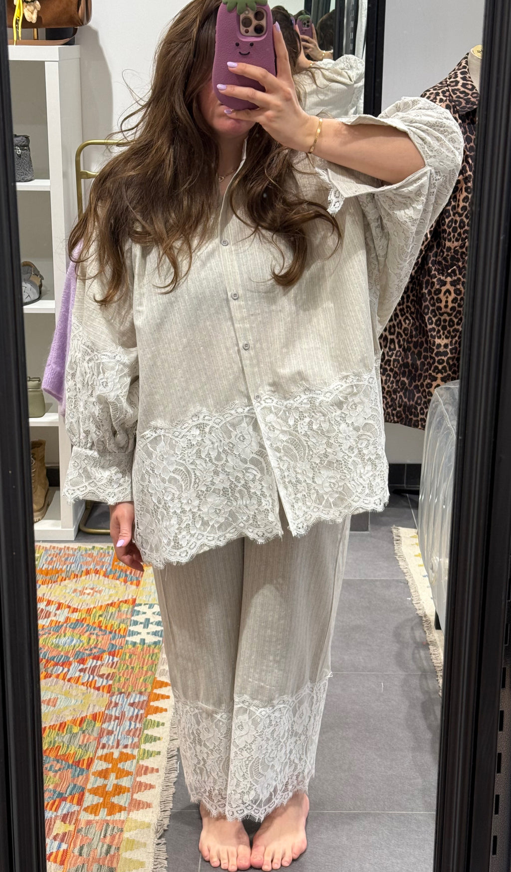 Ensemble LINA Gris