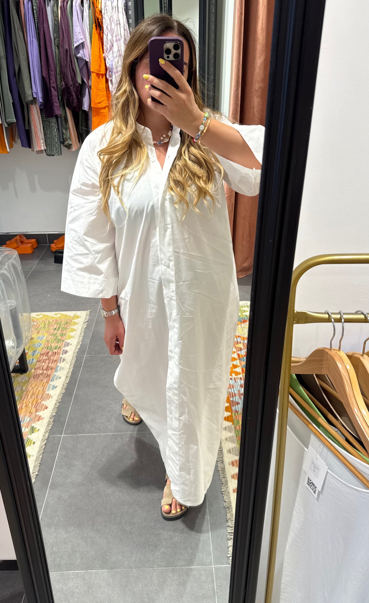 Robe AYA Blanc