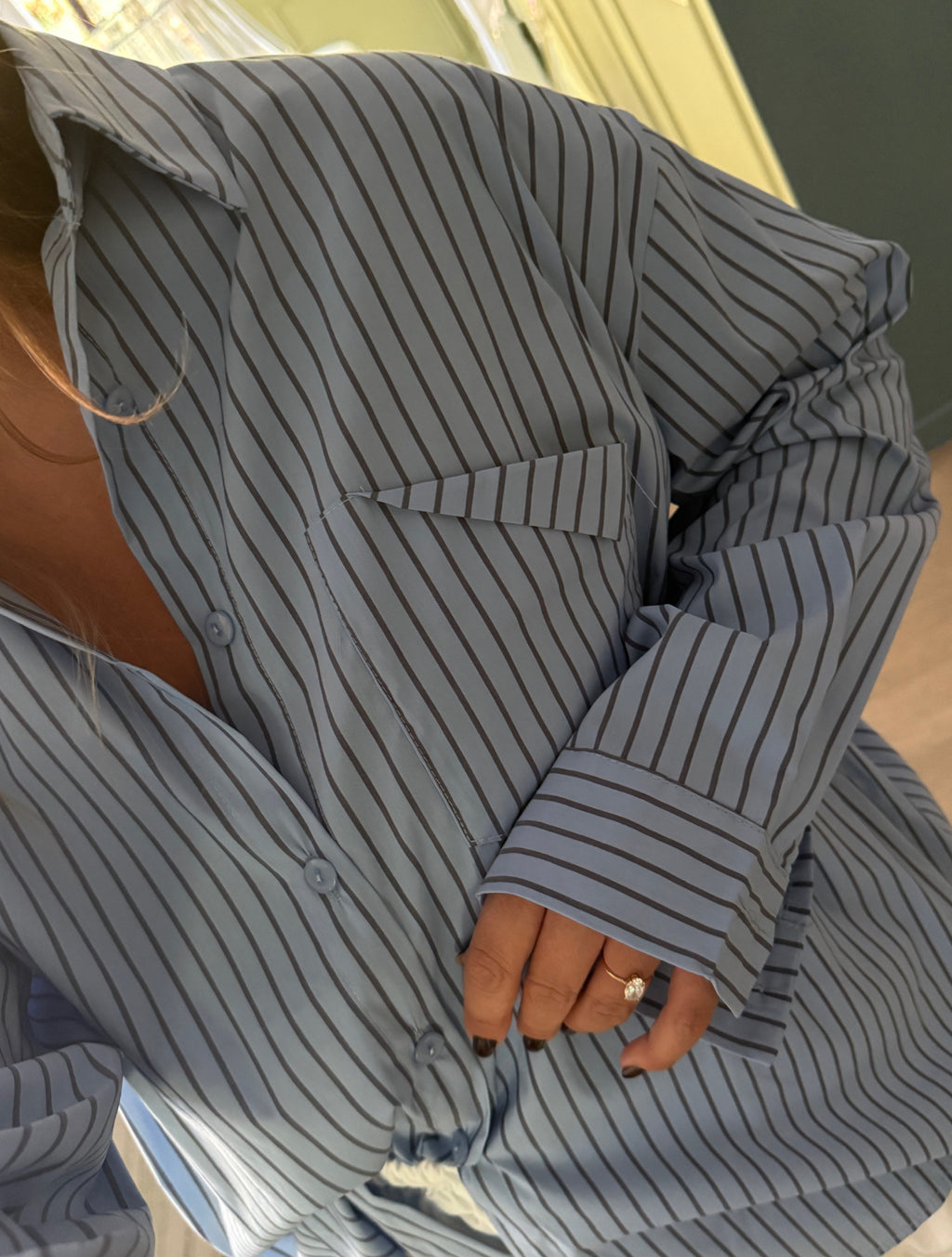Chemise CLAM Bleu