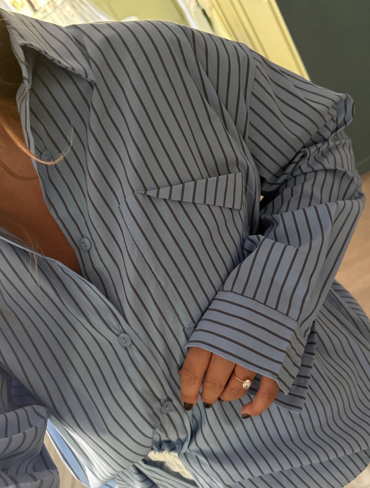 Chemise CLAM Bleu