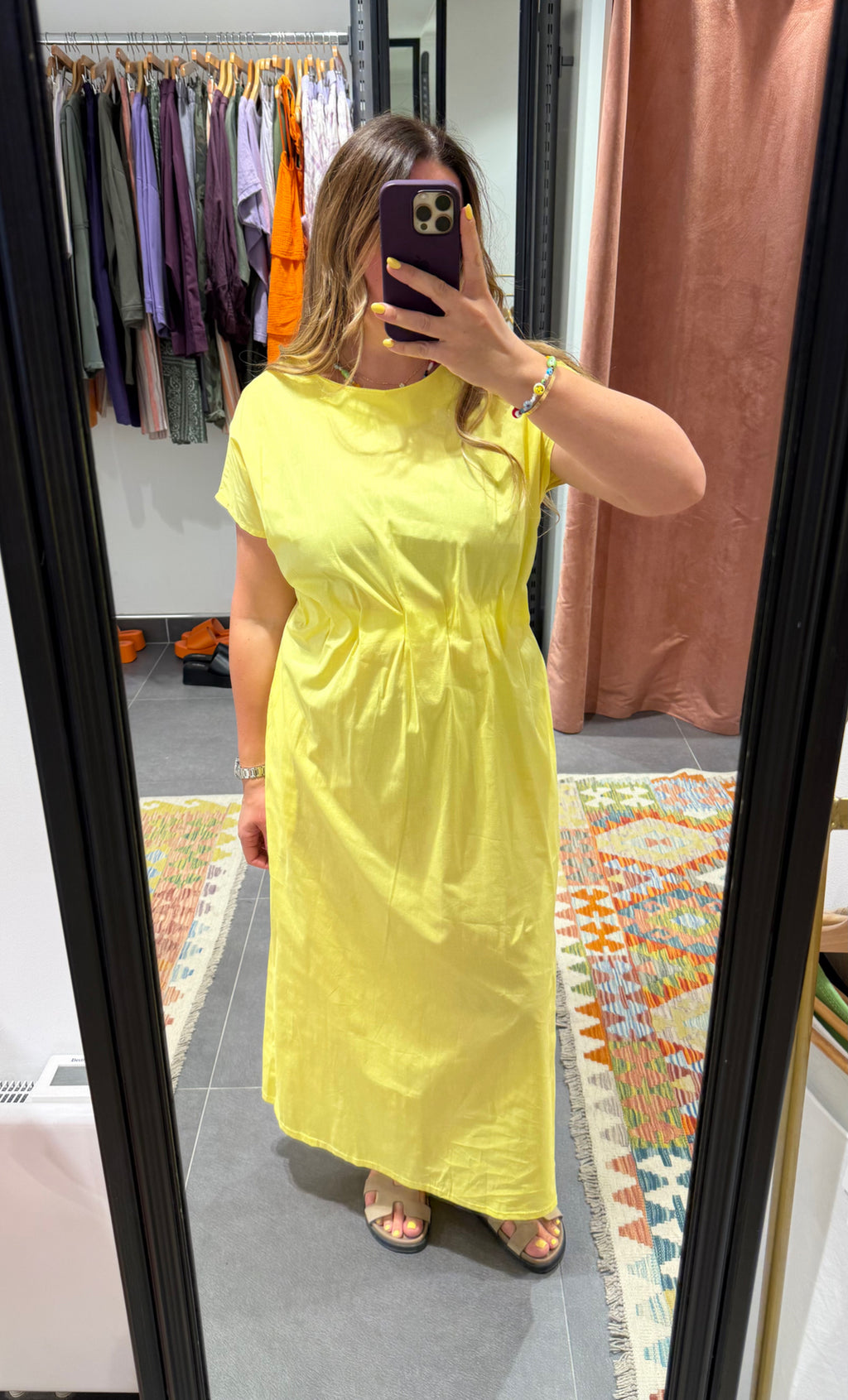 Robe CLASSY Jaune