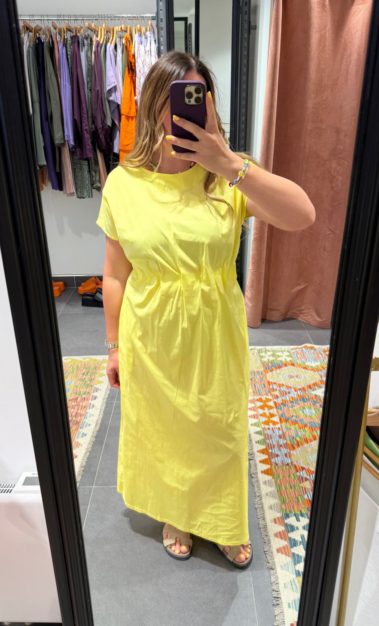 Robe CLASSY Jaune