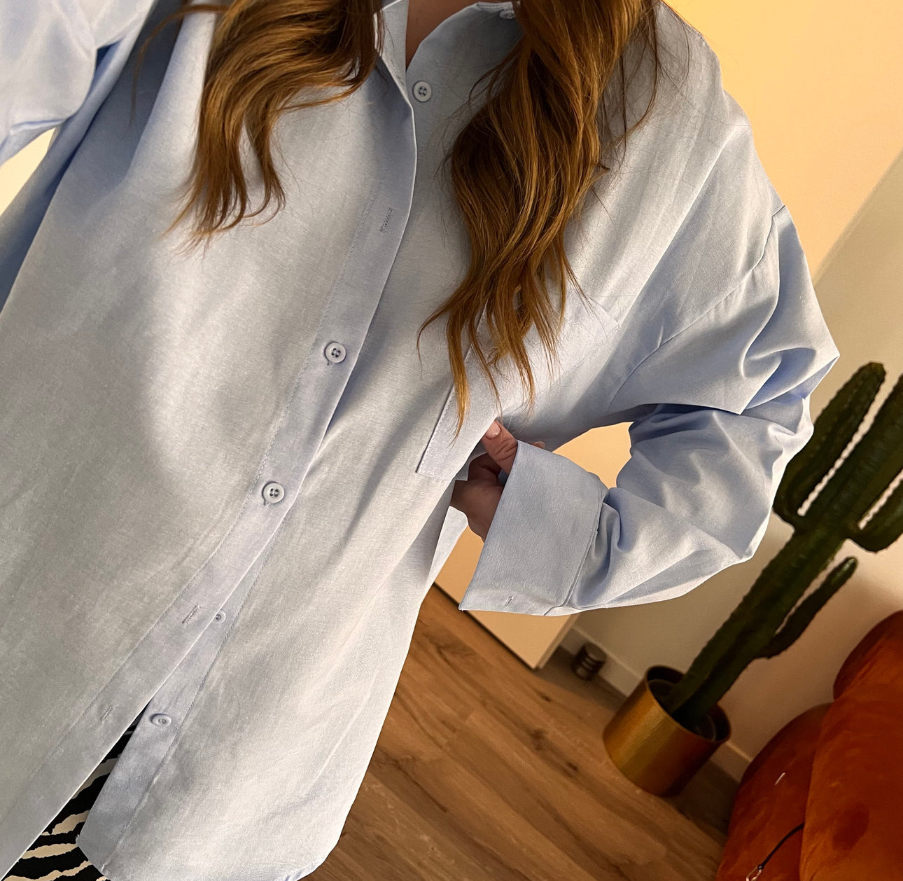 Chemise GUM Bleu