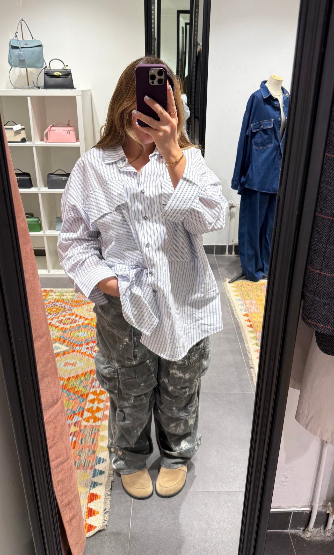 Pantalon TREILLIS Gris