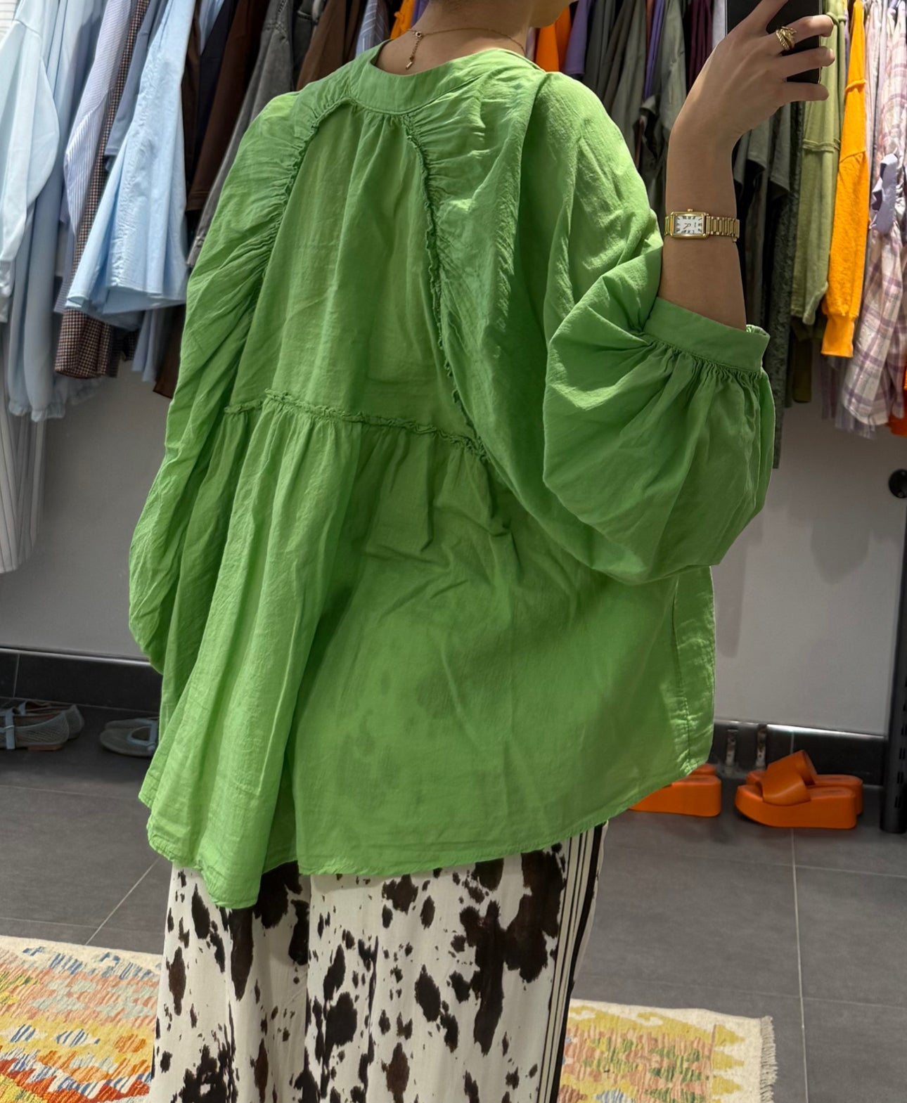 Blouse NICE Vert