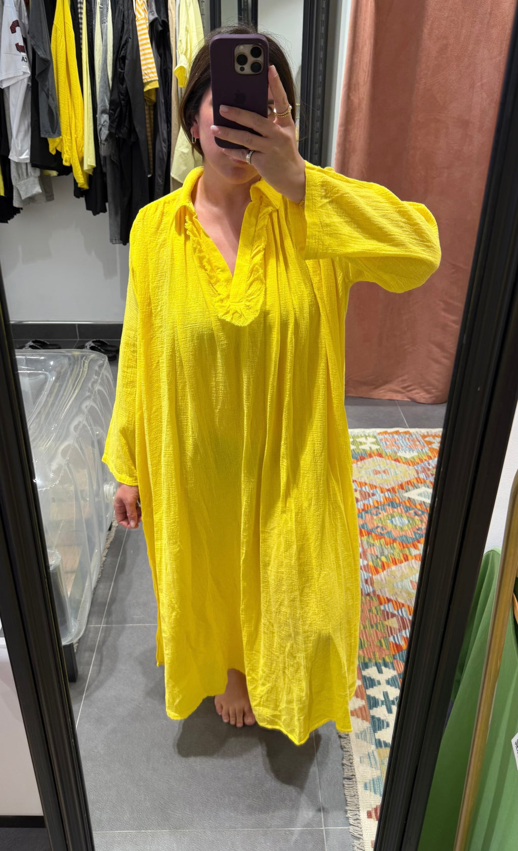 Robe PLAYA Jaune