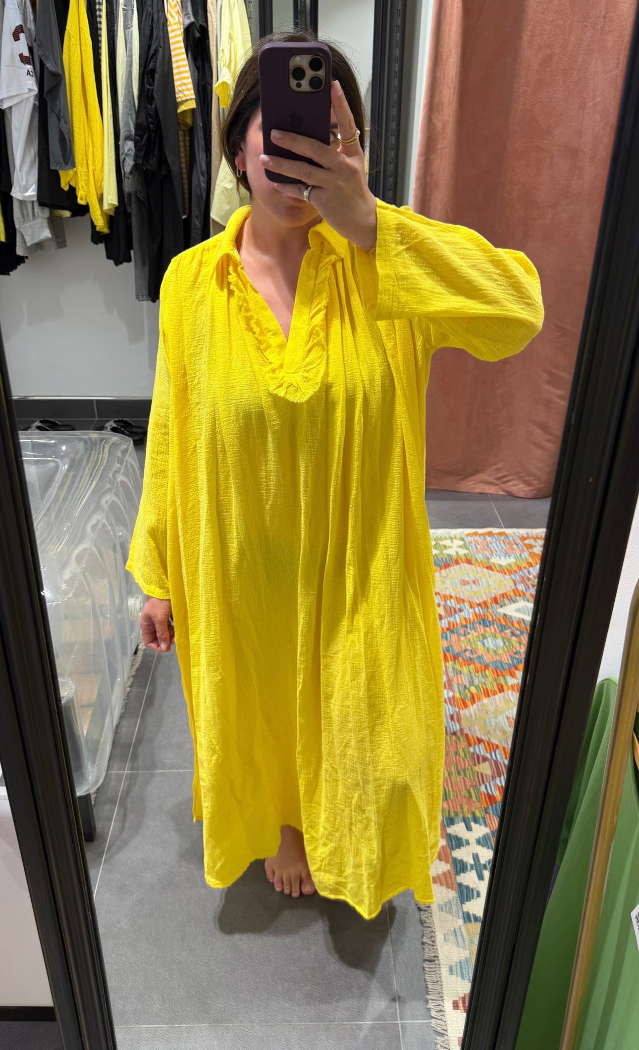 Robe PLAYA Jaune