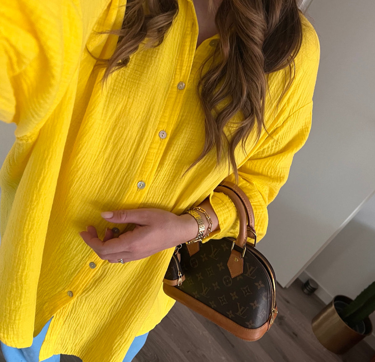Chemise OLD Jaune