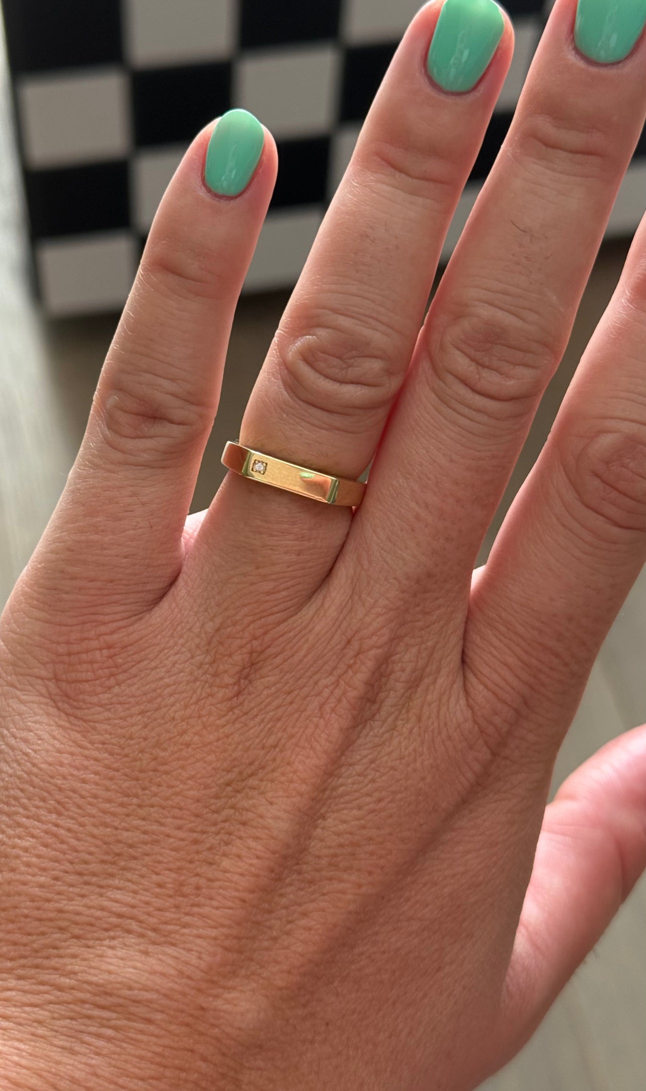 EXCLUSIF Bague plaqué or T52